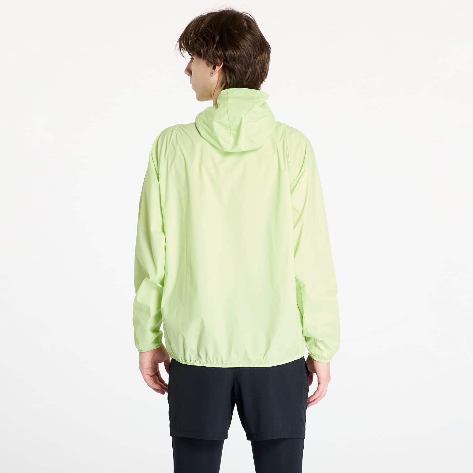 Pánské bundy Under Armour Launch Lightweight Jacket Green