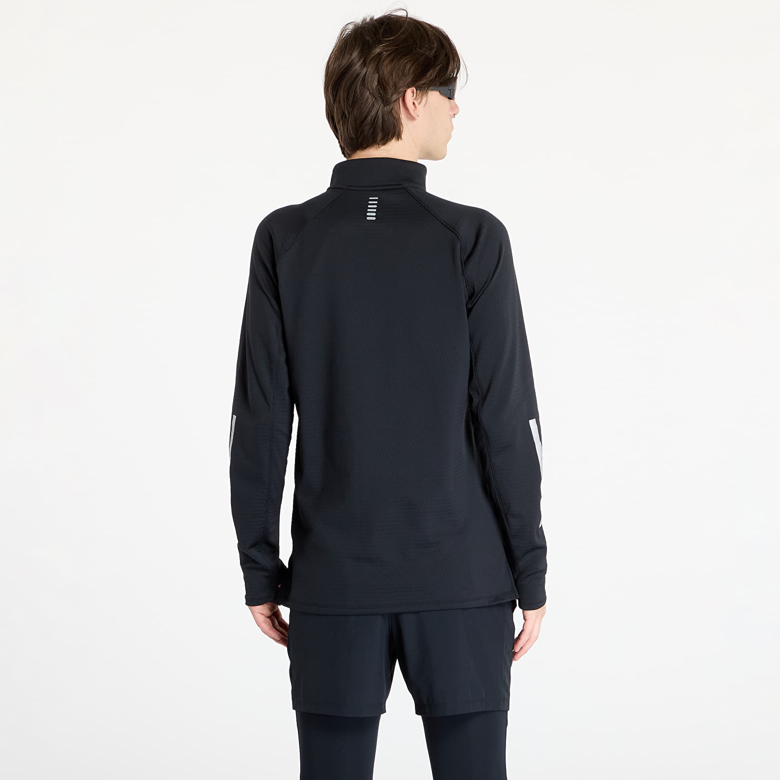 Moške majice Under Armour Launch Elite Cw Half Zip Black
