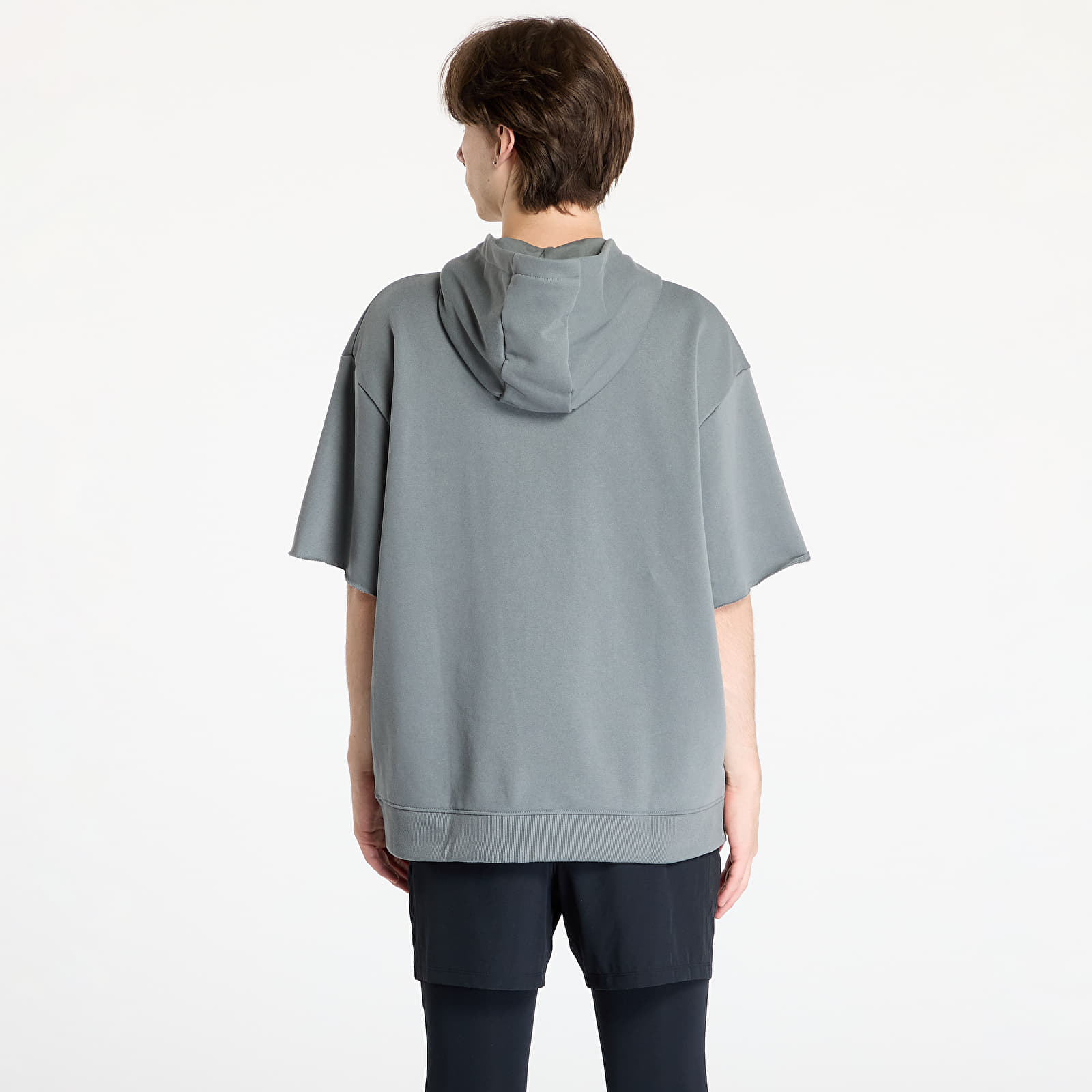 Moške majice Under Armour Project Rock Heavyweight Short Sleeve Hooded Tools T-Shirt Clay Green/ Clay Green