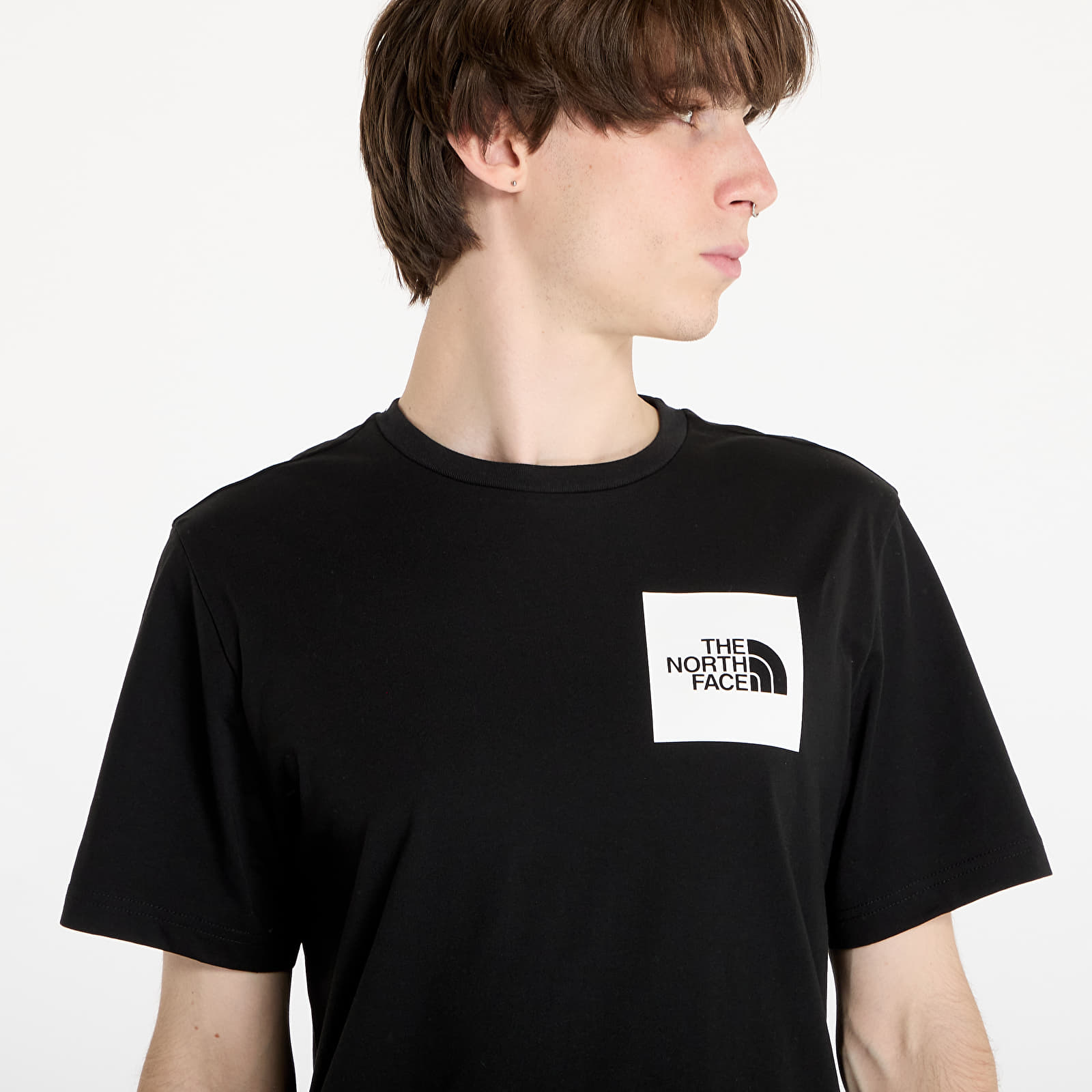 Men's T-shirts The North Face Ss Fine Tee TNF Black