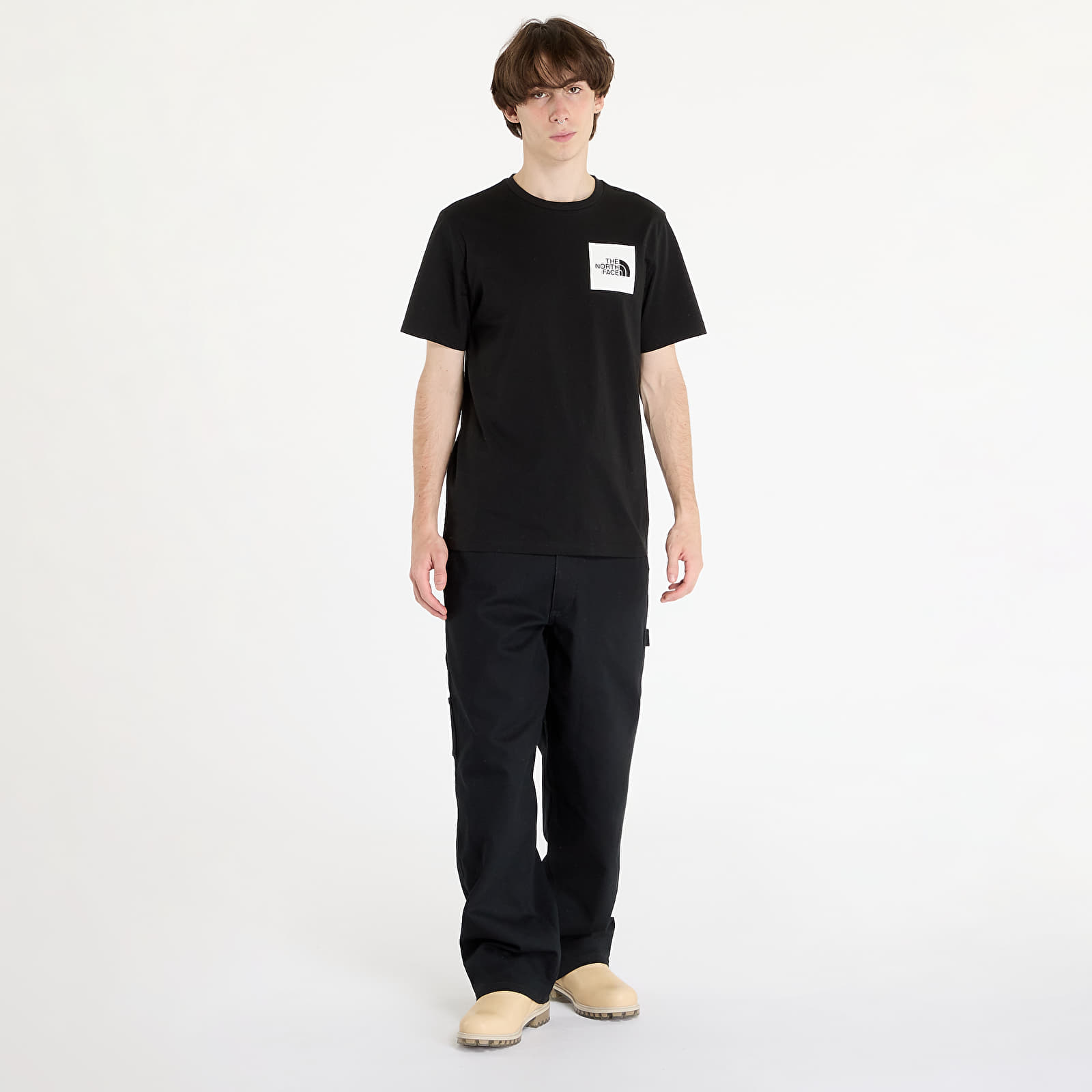Men's T-shirts The North Face Ss Fine Tee TNF Black