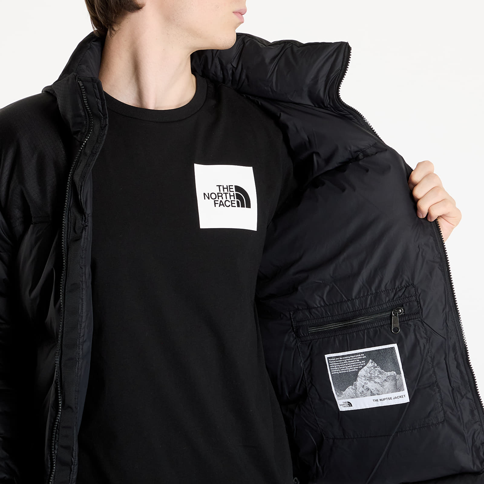 Pánské bundy The North Face 96 Retro Nuptse Jacket TNF Black