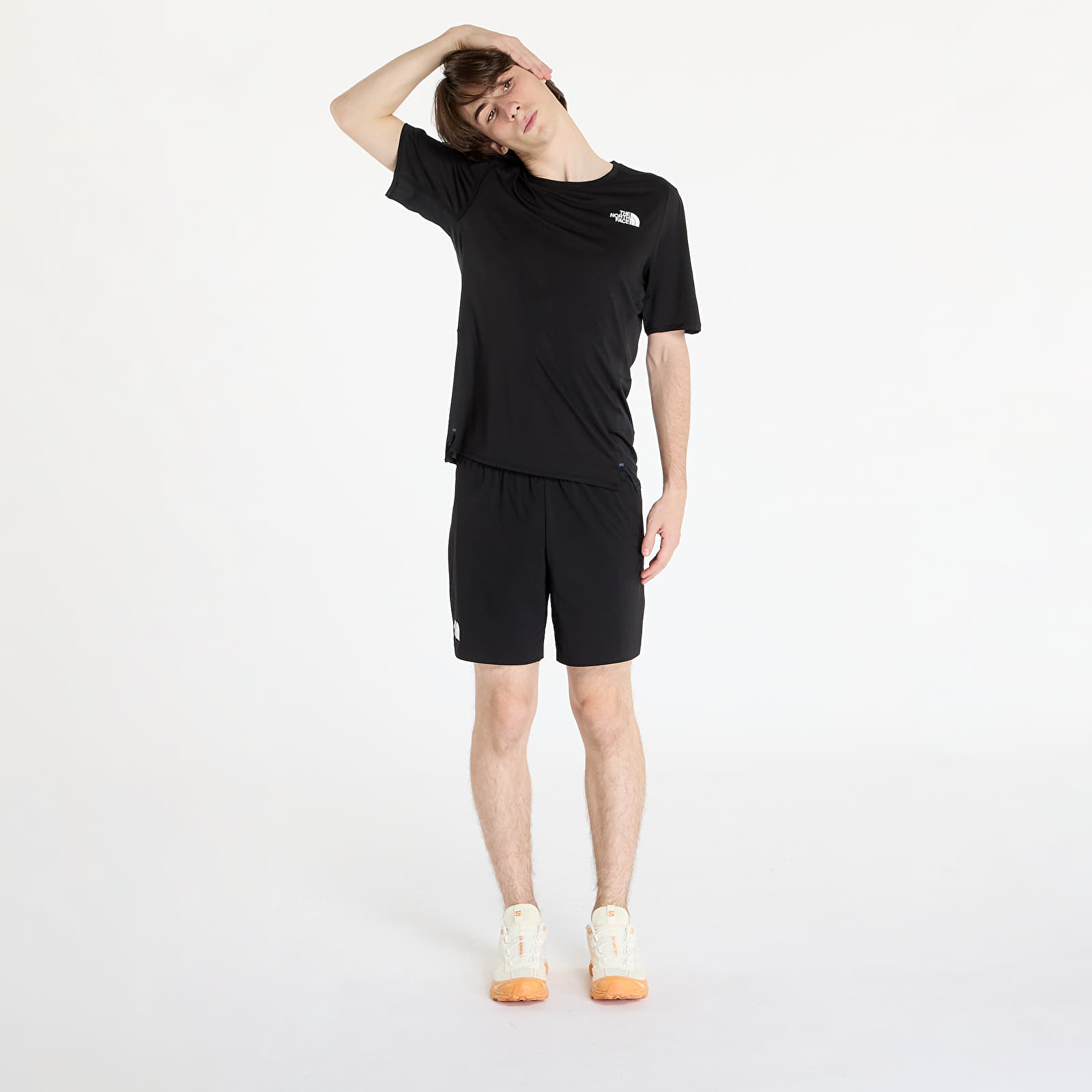 Herren-T-Shirts The North Face High Trail Shortsleeve Tee TNF Black