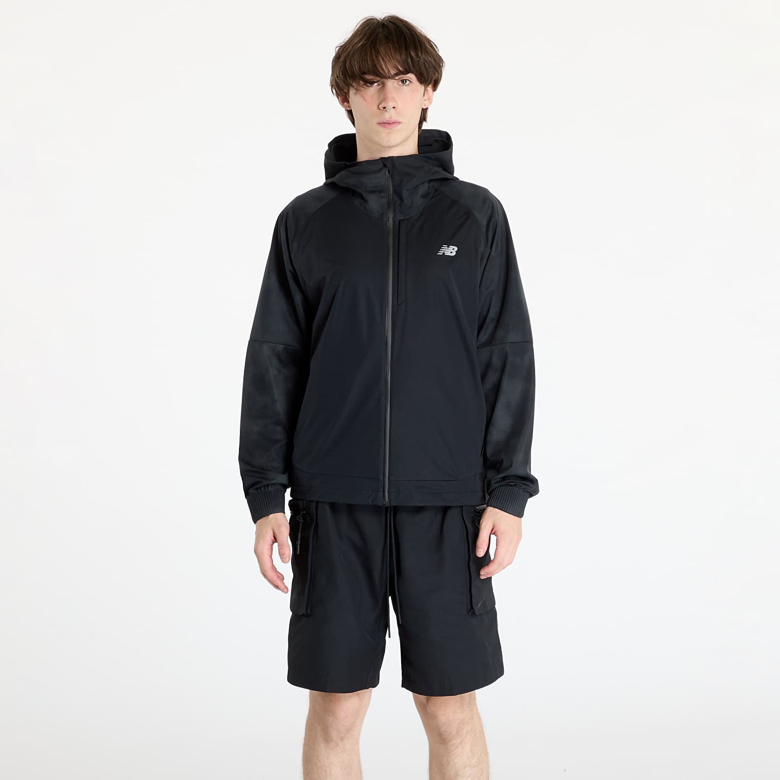 Men's jackets New Balance Seasonal Premium Jacket Print Black