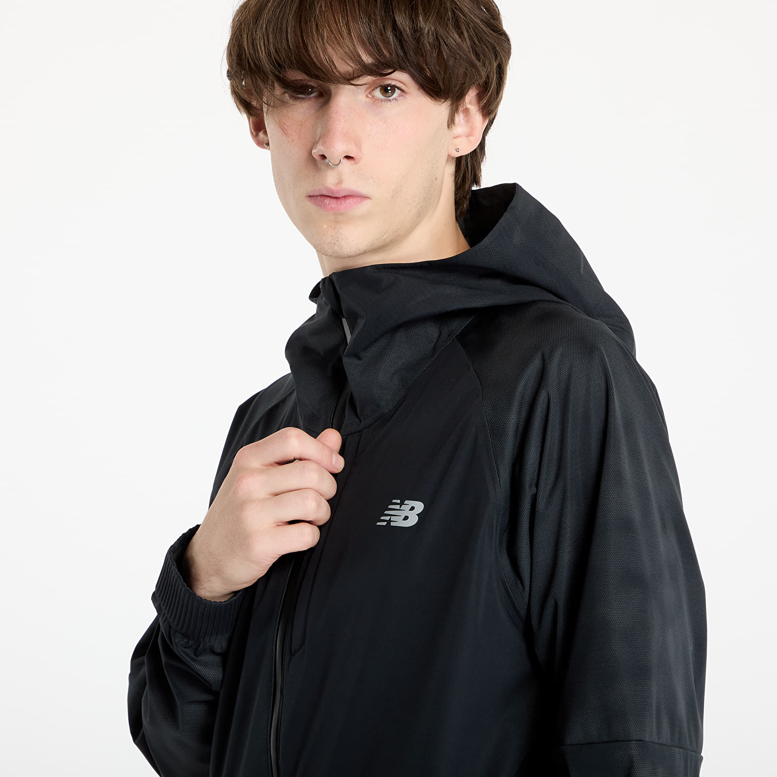 Men's jackets New Balance Seasonal Premium Jacket Print Black