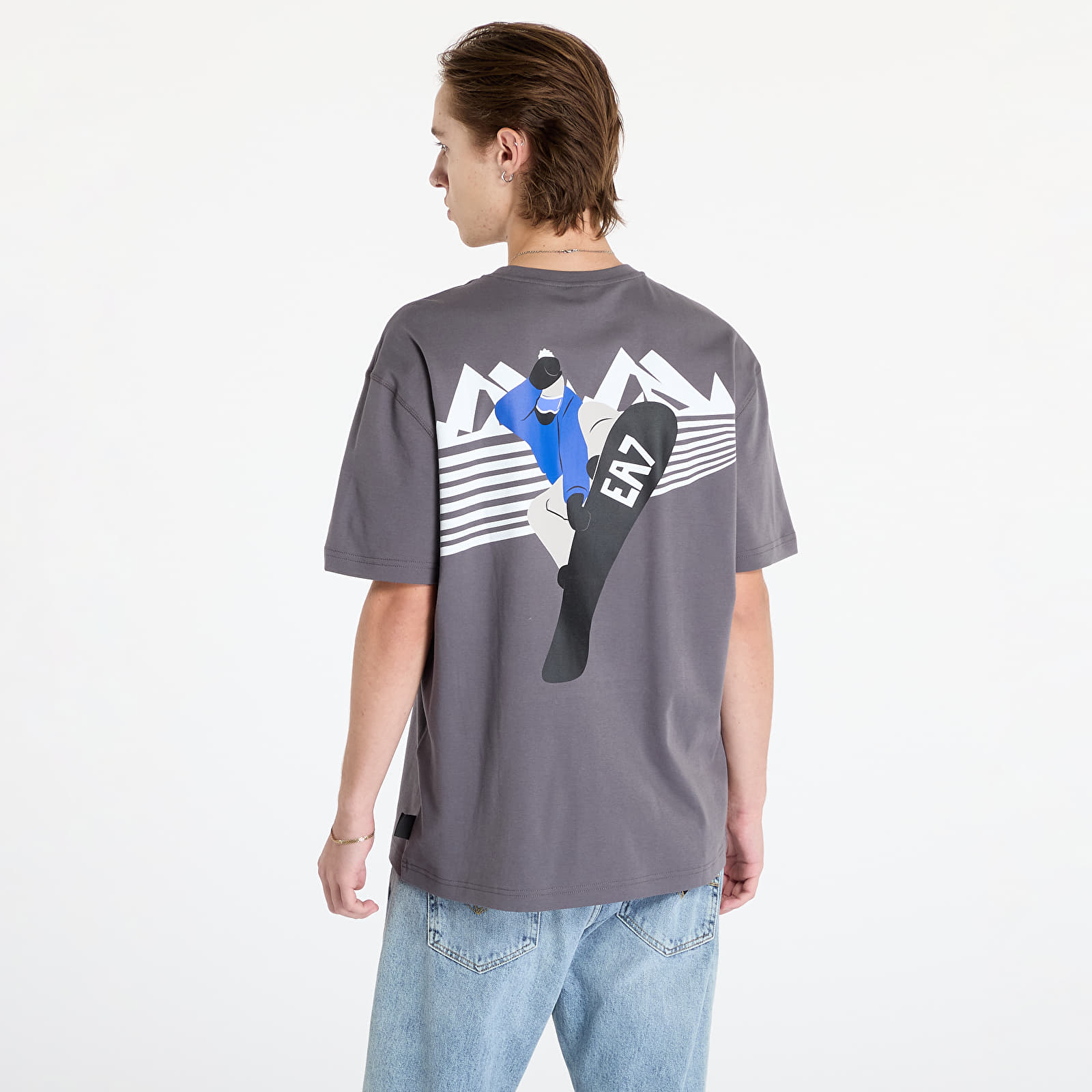 T-shirts EA7 Emporio Armani T-Shirt Volcanic Glass