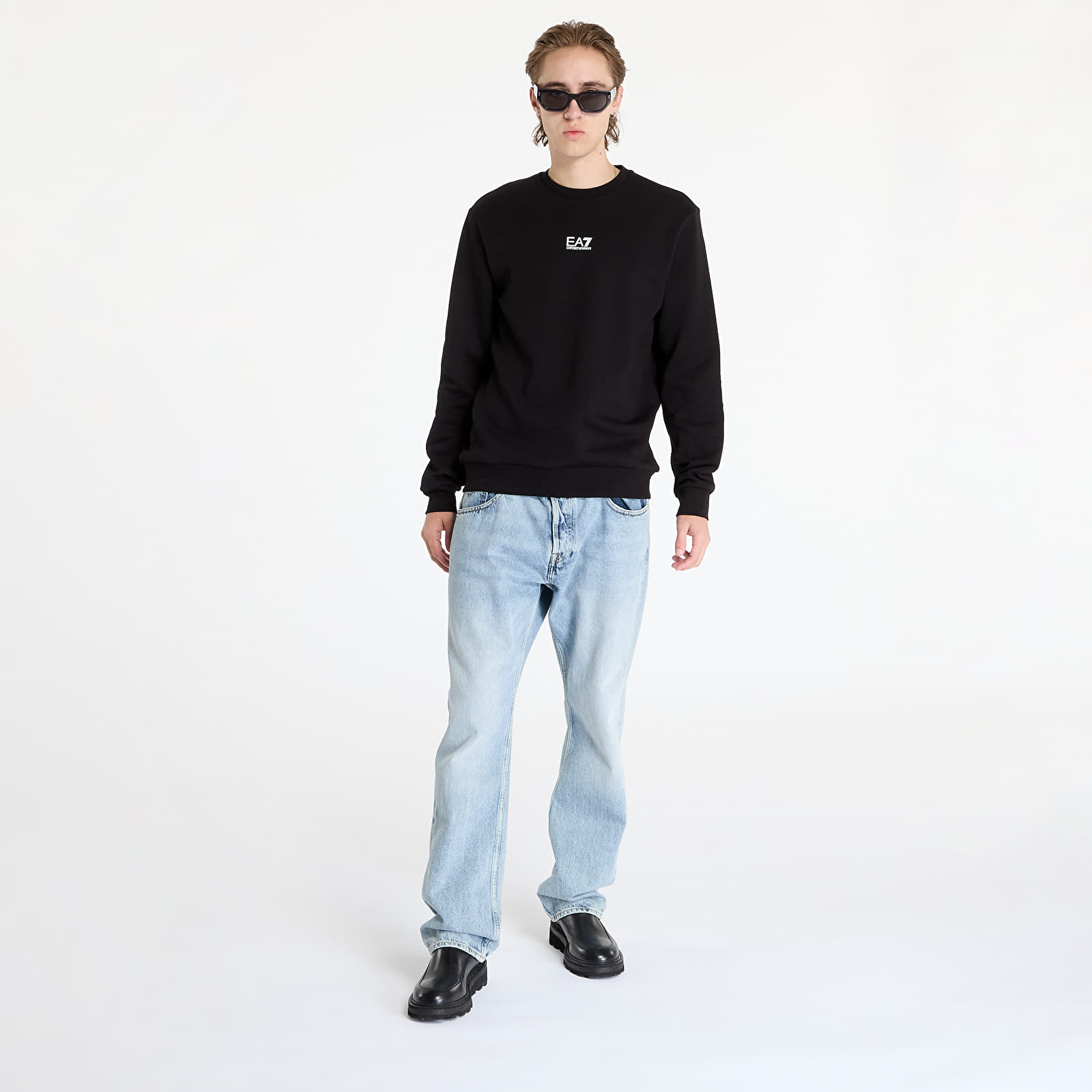 Hættetrøjer og sweatshirts EA7 Emporio Armani Sweatshirt Black