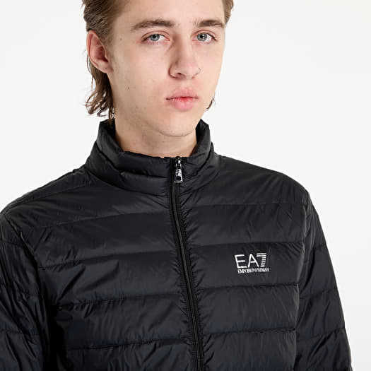 Ea7 down jacket black discount