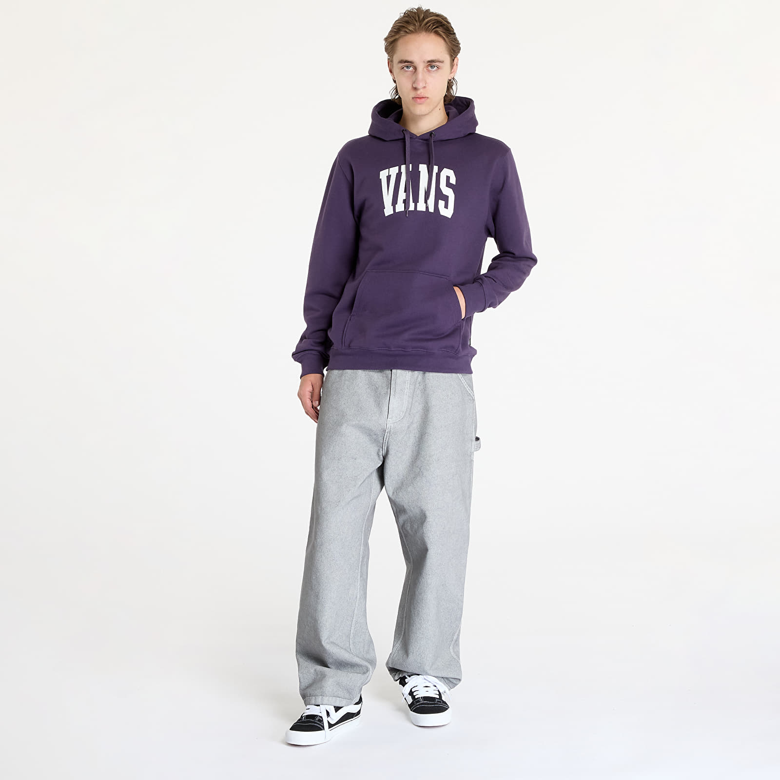 Hanorace Vans Vans Arched Pullover Gothic Grape