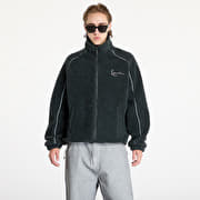 Karl Kani Metal Signature Teddy Jacket Black/ Light Blue