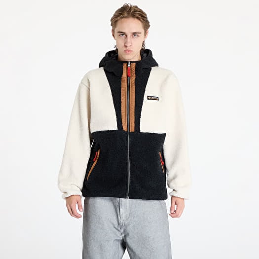 Sweatshirt Columbia Backbowl™ II Remastered Full Zip Hoodie Chalk/ Black