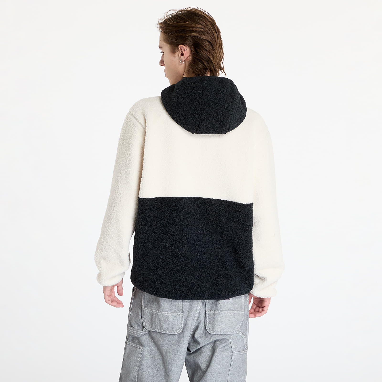 Men's sweatshirts Columbia Backbowl™ II Remastered Full Zip Hoodie Chalk/ Black