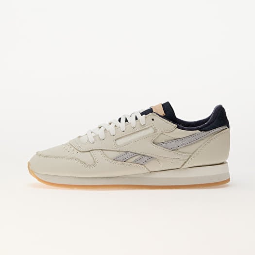 Reebok Classic Leather Premium Chalk/ Vector Navy/ Grey 1
