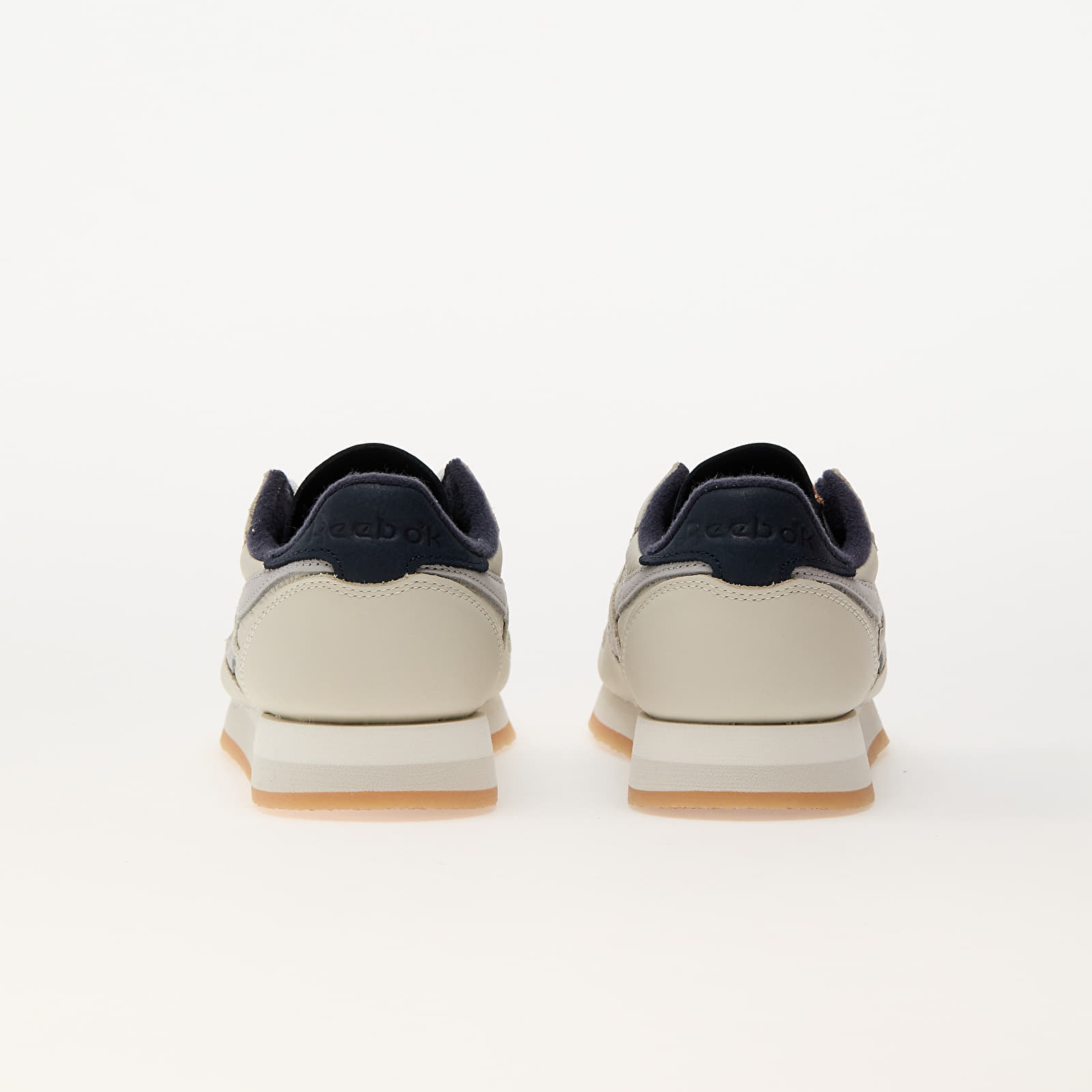 Shoes Reebok Classic Leather Premium Chalk/ Vector Navy/ Grey 1