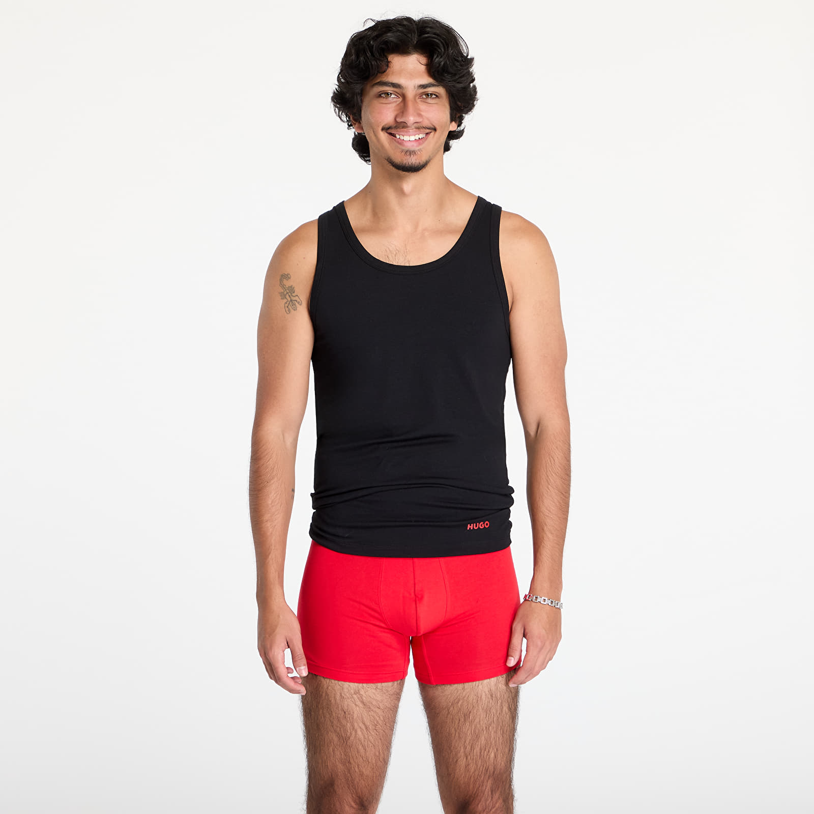 Boxershorts Hugo Boss Tank Top + Boxer Briefs Set Multicolor