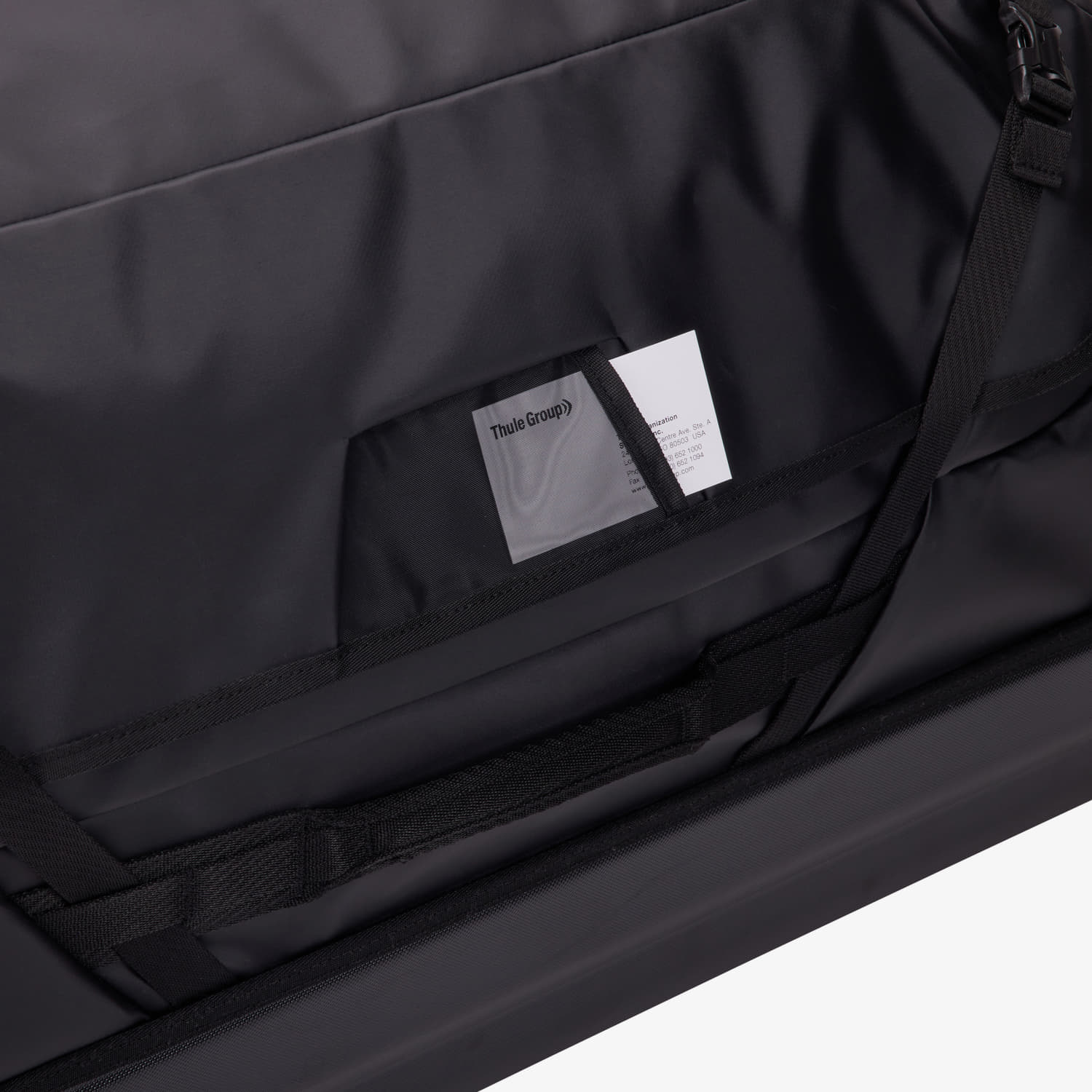 Duffle bag Thule Chasm Duffel Roller Black