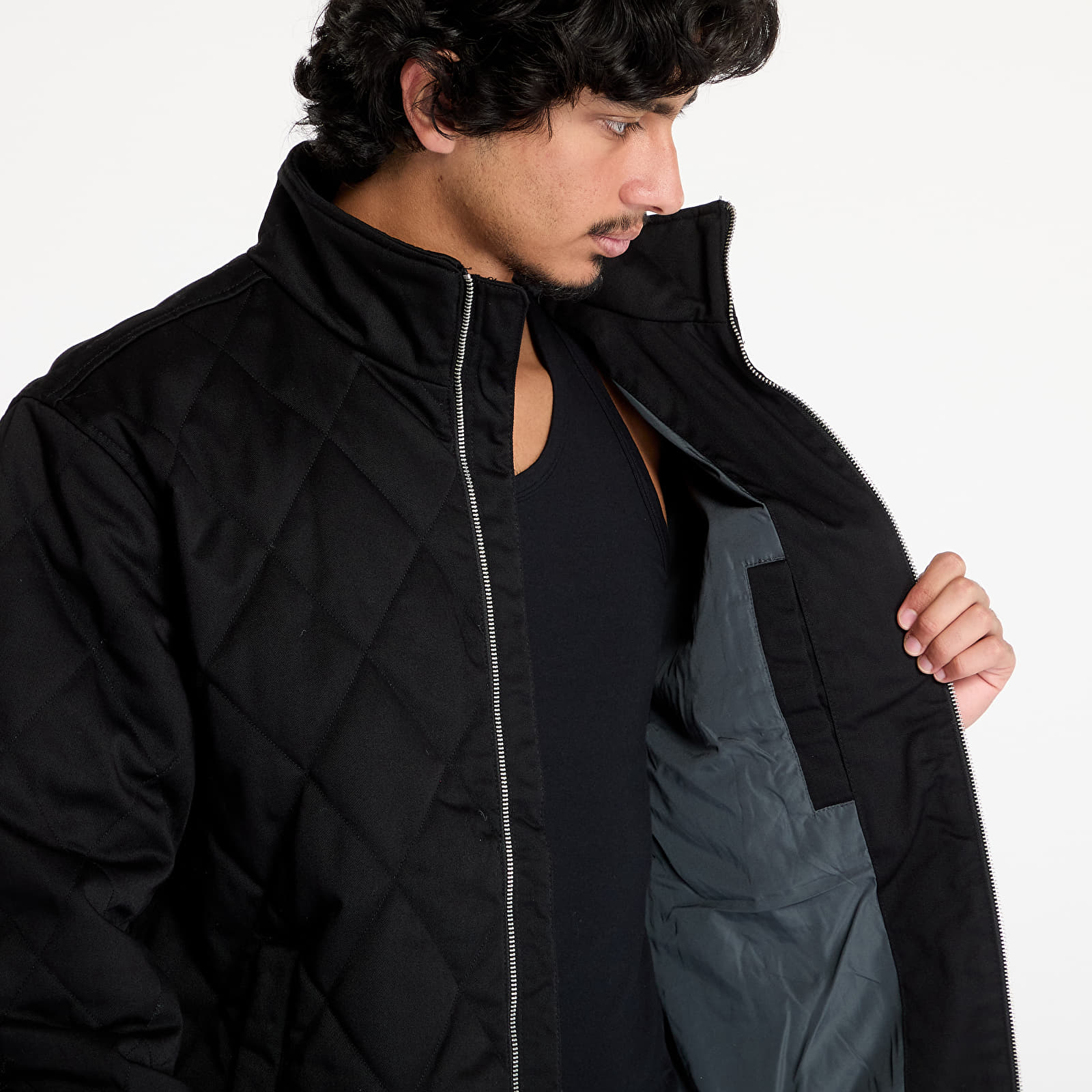 Chaquetas de hombre Tommy Jeans Essential Quilted Jacket Black