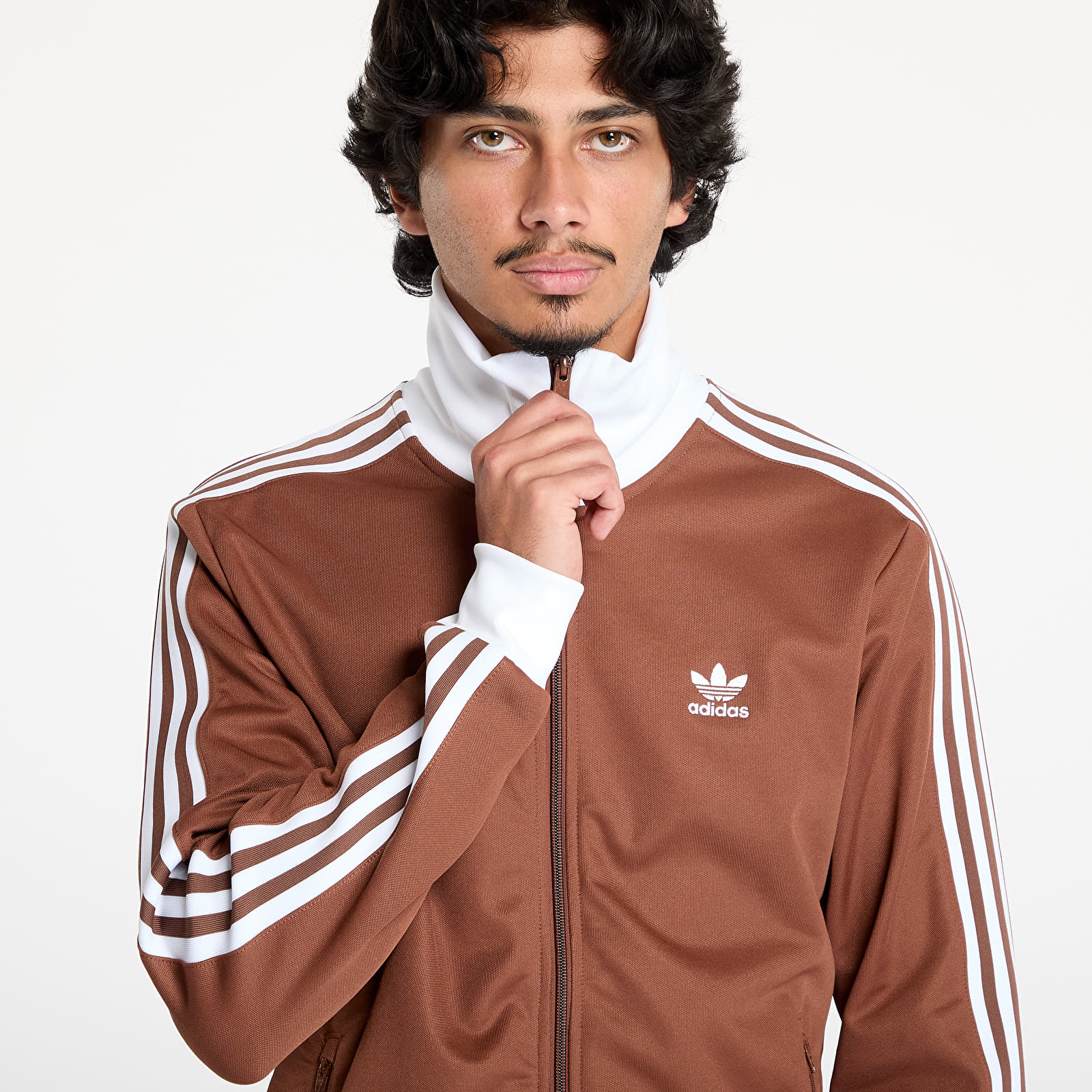 Bluzy męskie Adicolor Classics Track Top Preloved Brown