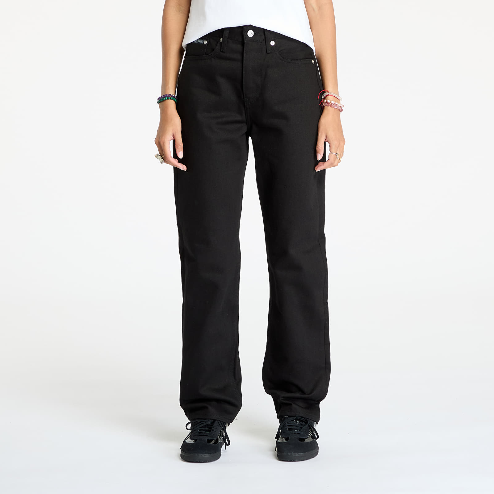 Women's jeans Calvin Klein Jeans High Rise Straight Jeans Denim