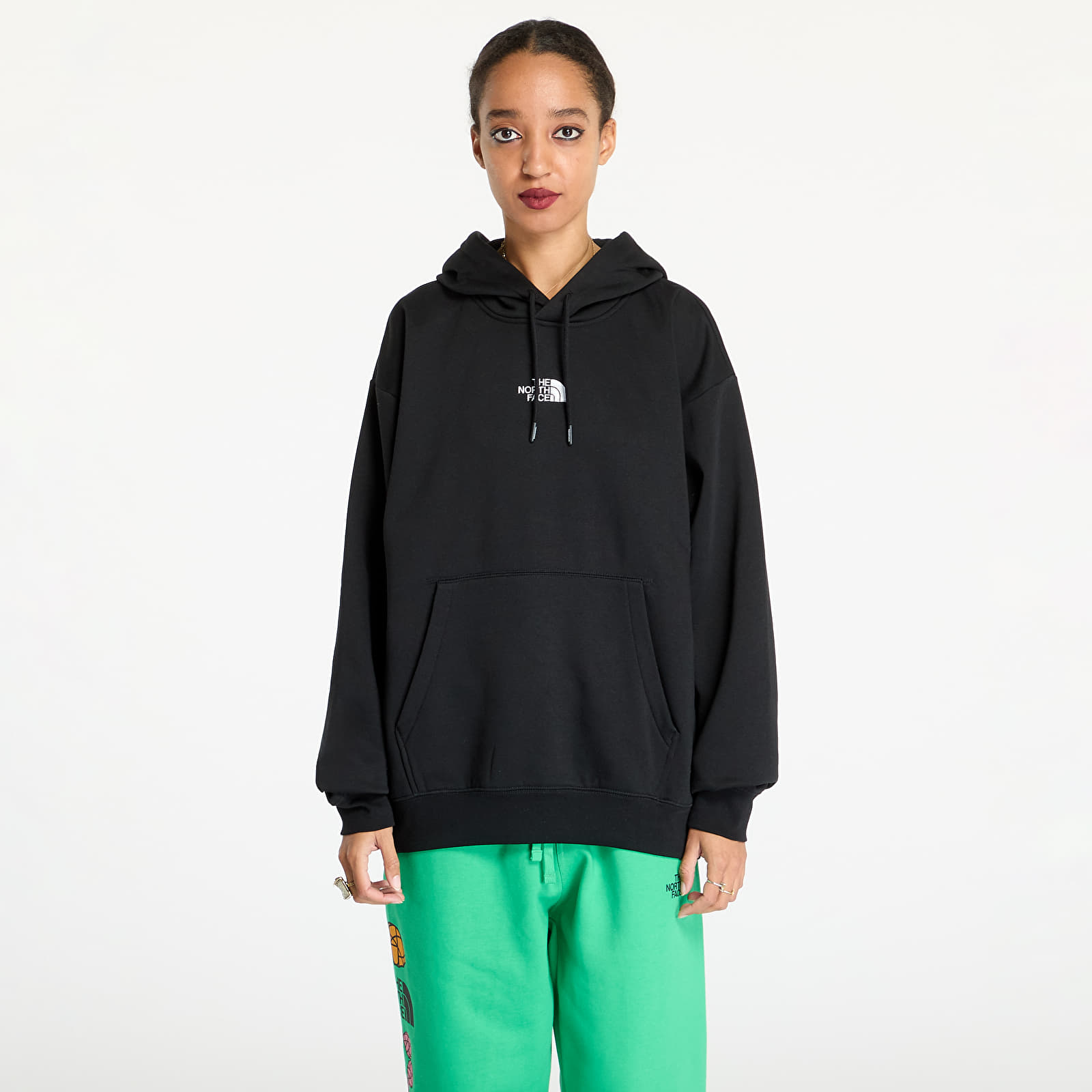 Women's Sweatshirts The North Face Essential Oversize Hoodie TNF Black