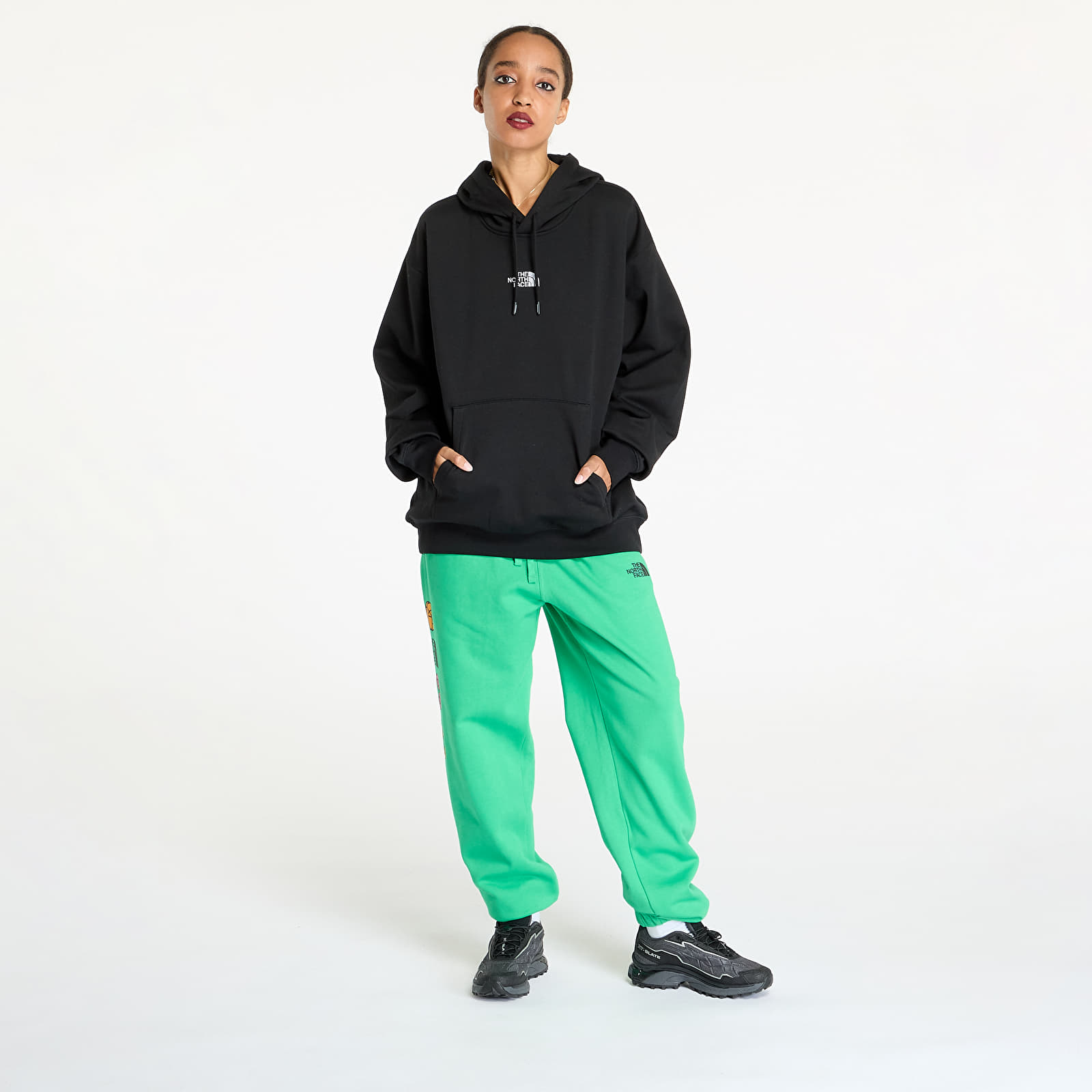 Women's Sweatshirts The North Face Essential Oversize Hoodie TNF Black