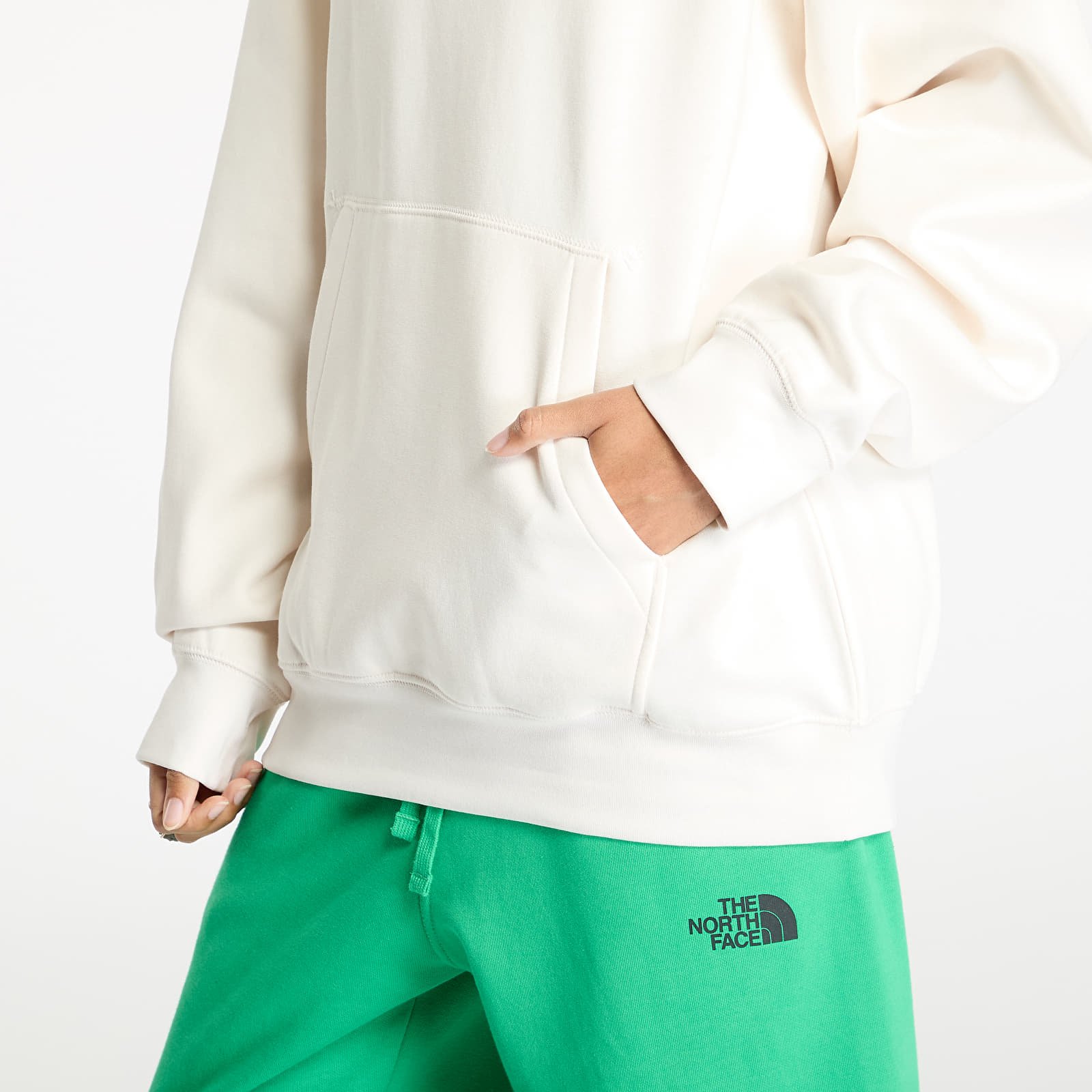 Women's Sweatshirts The North Face Essential Oversize Hoodie White Dune