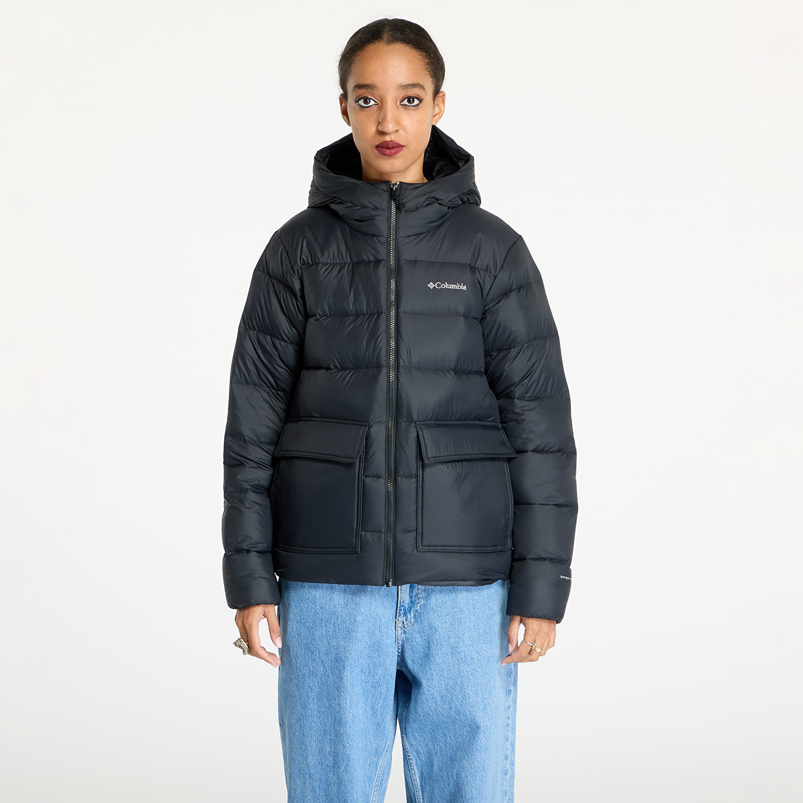 Women's jackets Columbia Harmony Falls™ Hooded Down Jacket Black