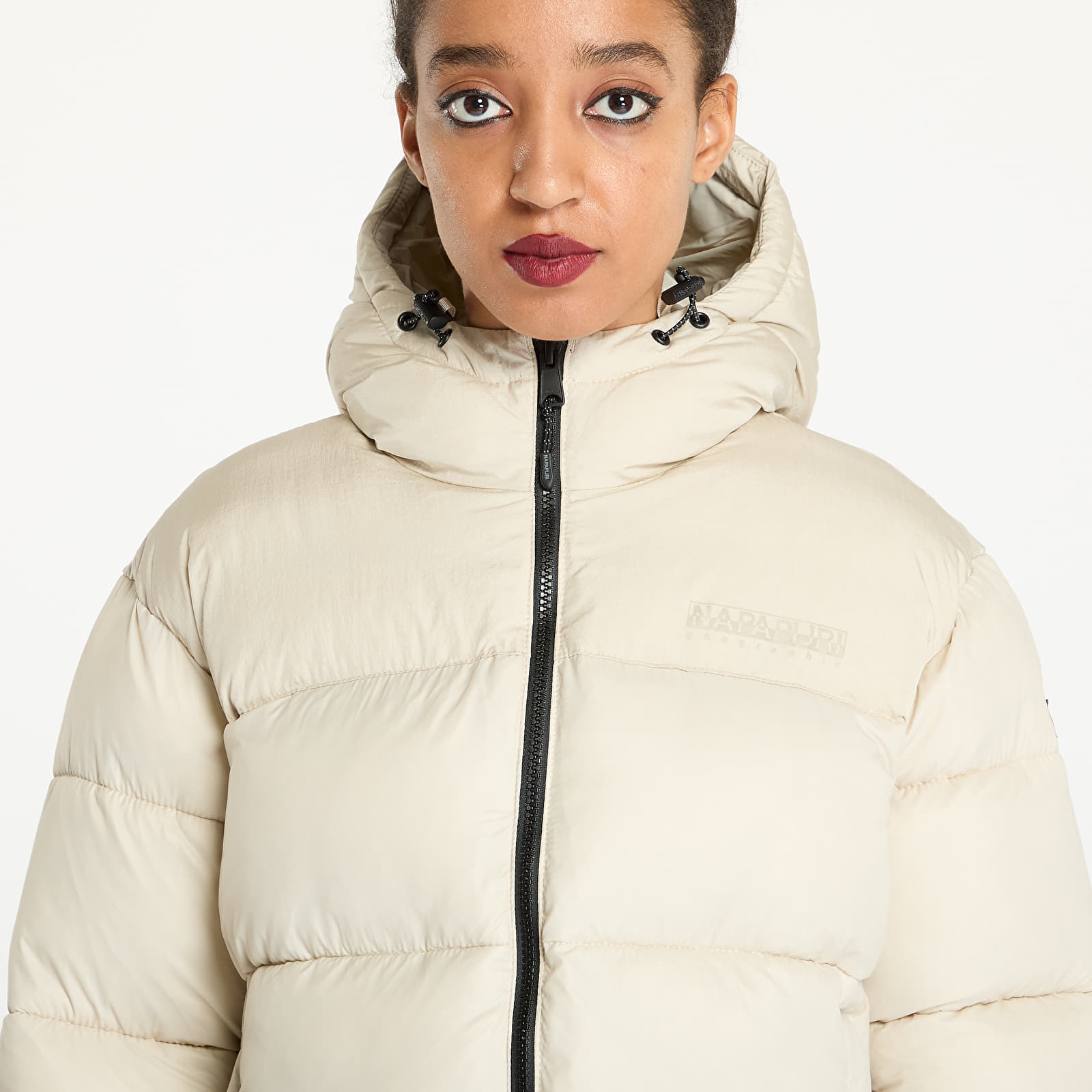 Kurtki damskie Napapijri Hornelen Jacket Beige/ Silver