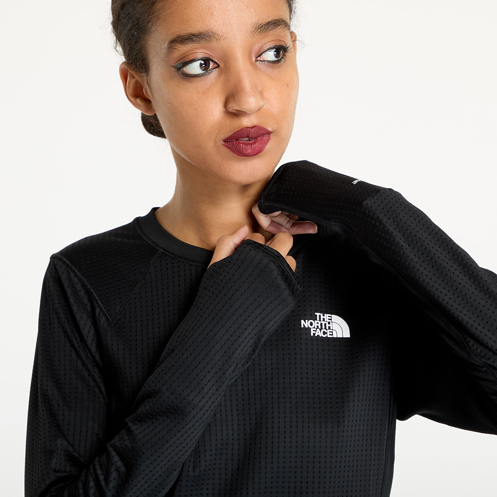 Ženske majice The North Face Altimetro Light Crew T-Shirt TNF Black