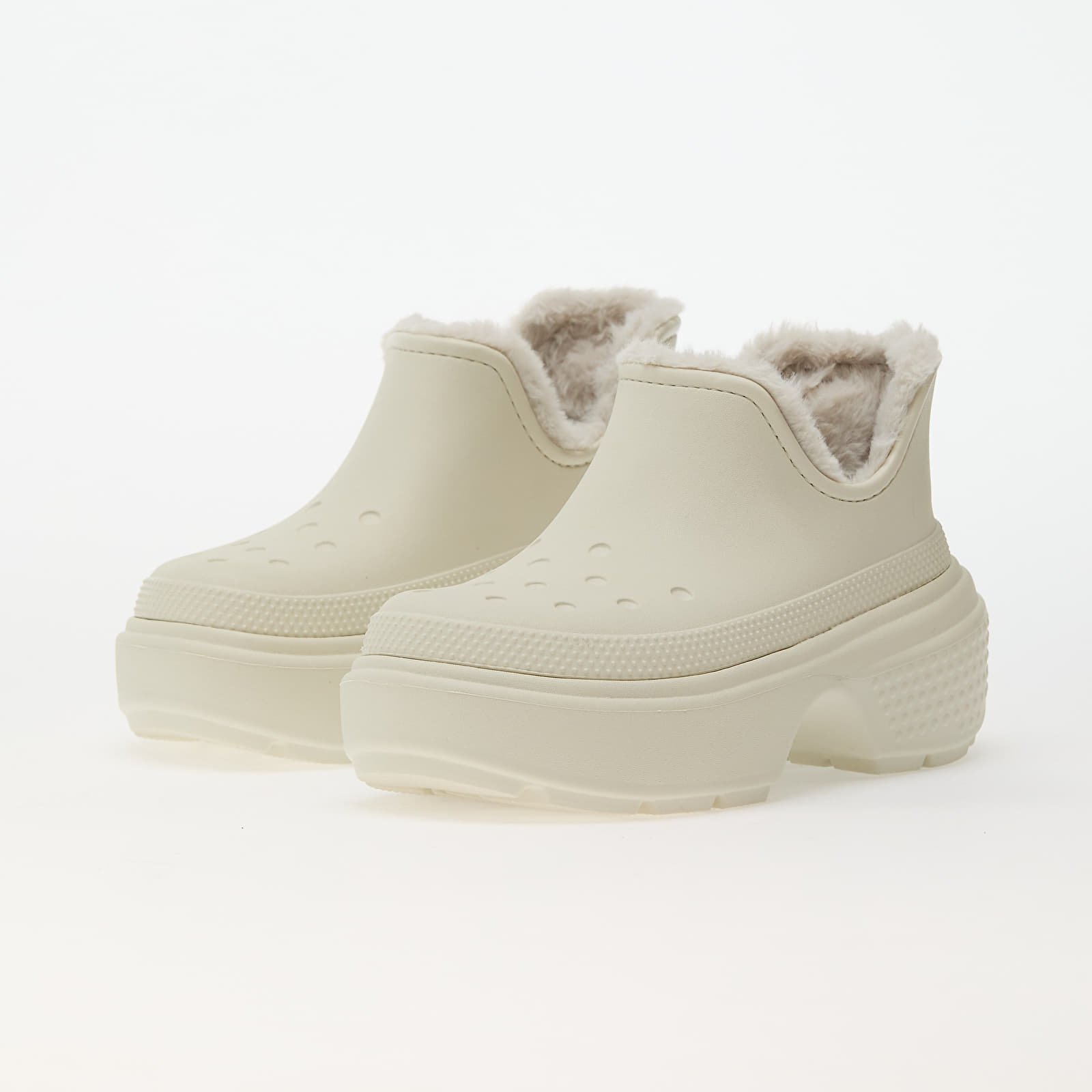 Zapatillas Hombre Crocs Stomp Lined Shorty Boot Linen/ Linen