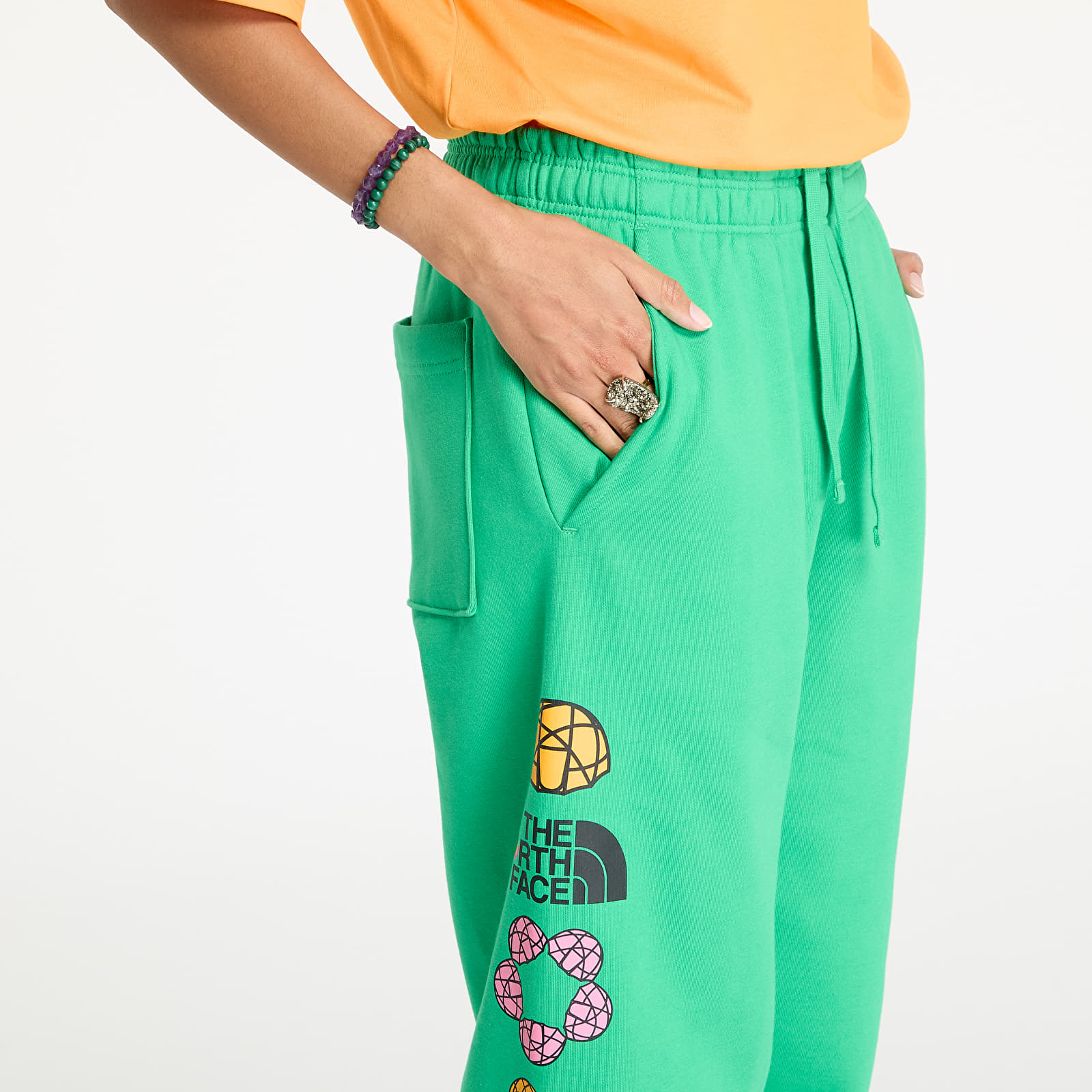 Pantalones de chándal para hombre The North Face x Yinka Ilori Jogger Optic Emerald
