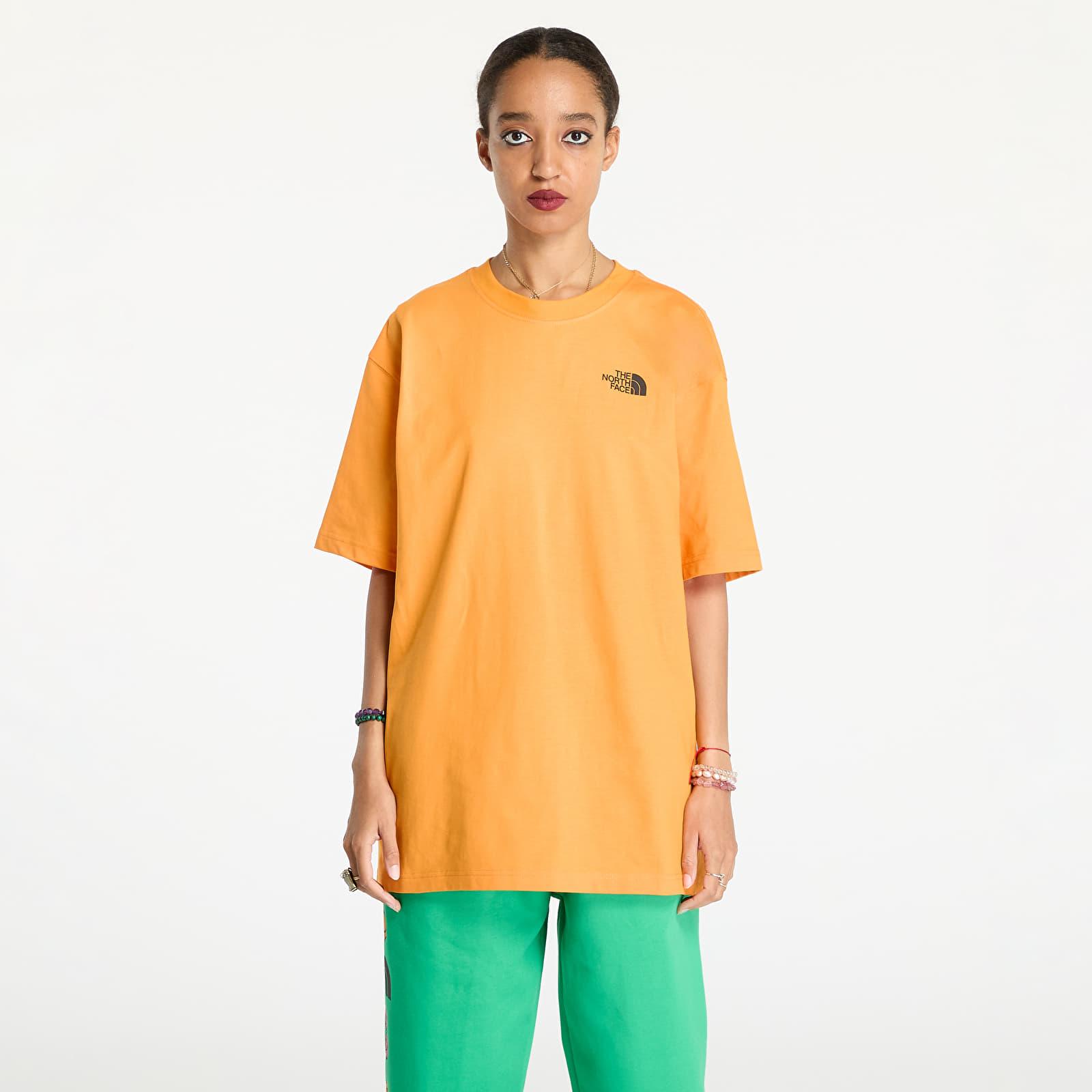 Koszulki męskie The North Face x Yinka Ilori Box Graphic Tee UNISEX Apricot Glaze