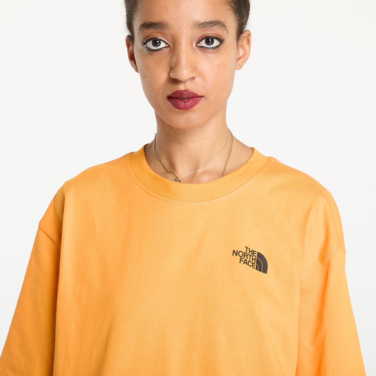 Koszulki męskie The North Face x Yinka Ilori Box Graphic Tee UNISEX Apricot Glaze