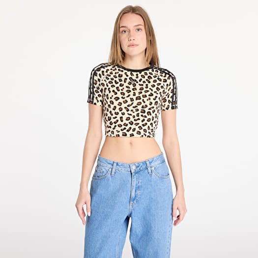 adidas Leopard Aop Baby T-Shirt Black