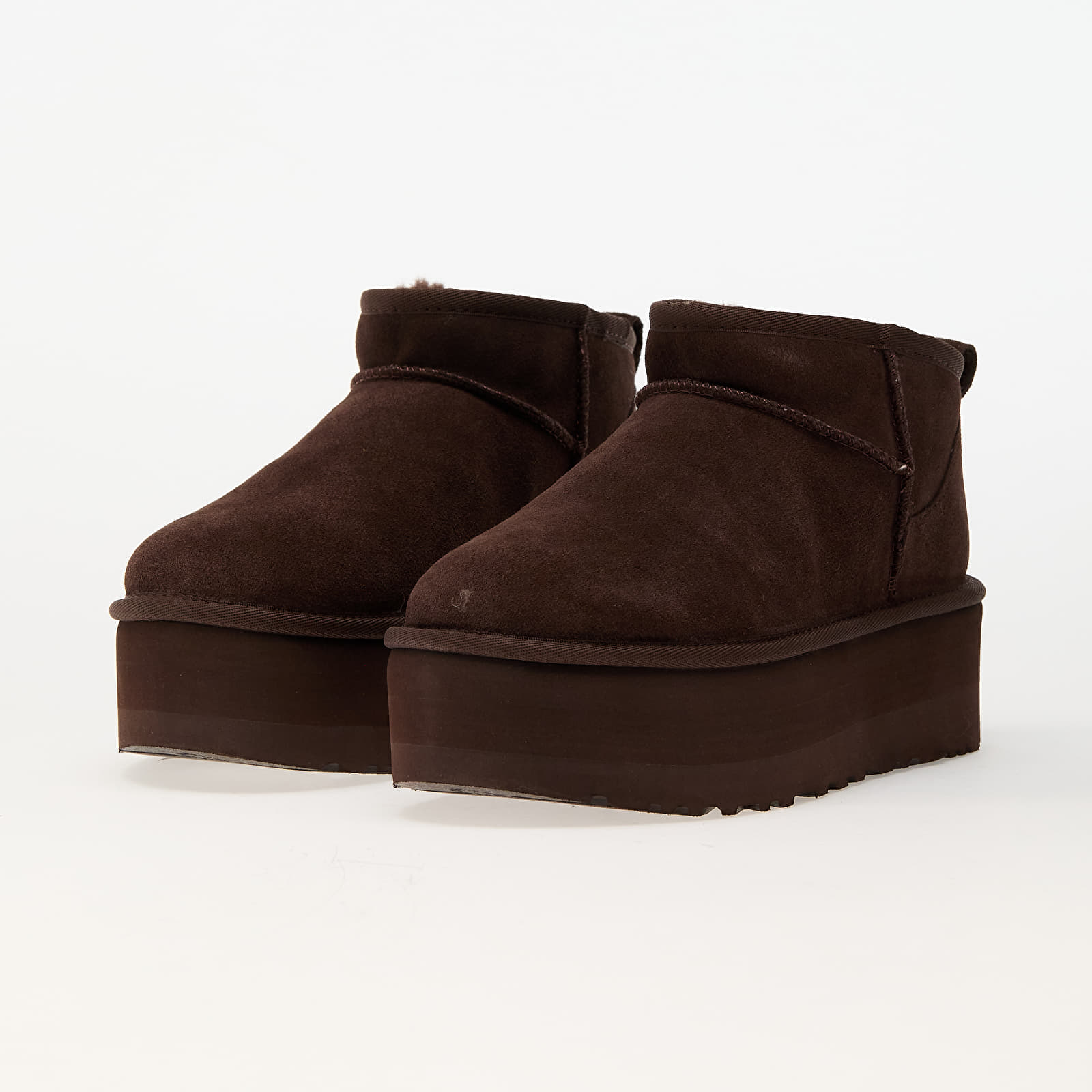 Shoes UGG W Classic Ultra Mini Platform Burnt Cedar