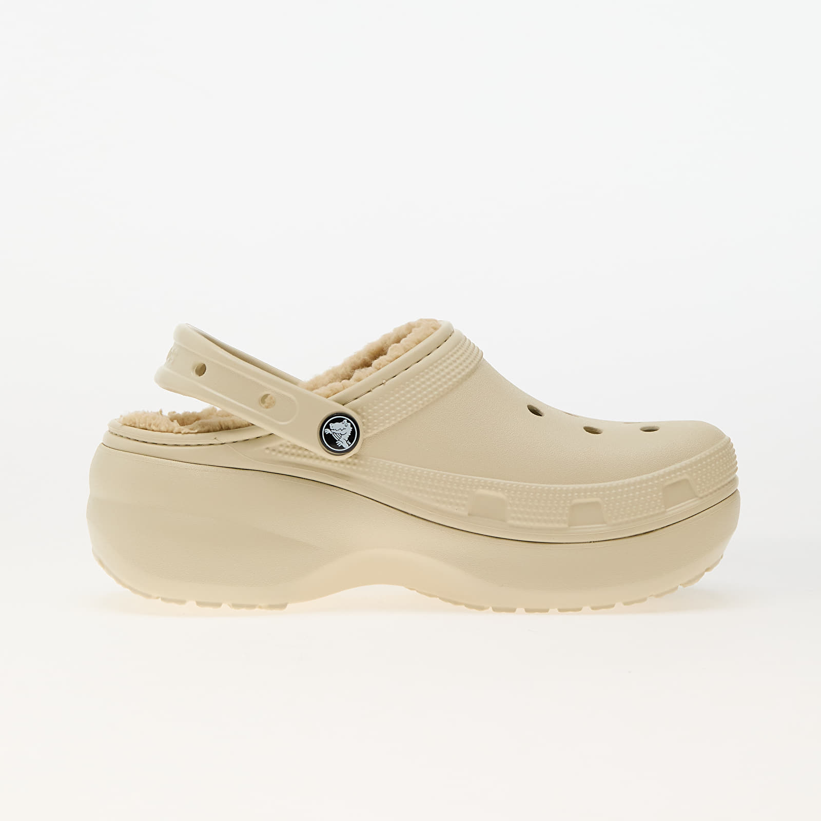 Shoes Crocs Classic Platform Lined Clog W Bone