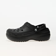 Crocs Classic Platform Lined Clog W Black
