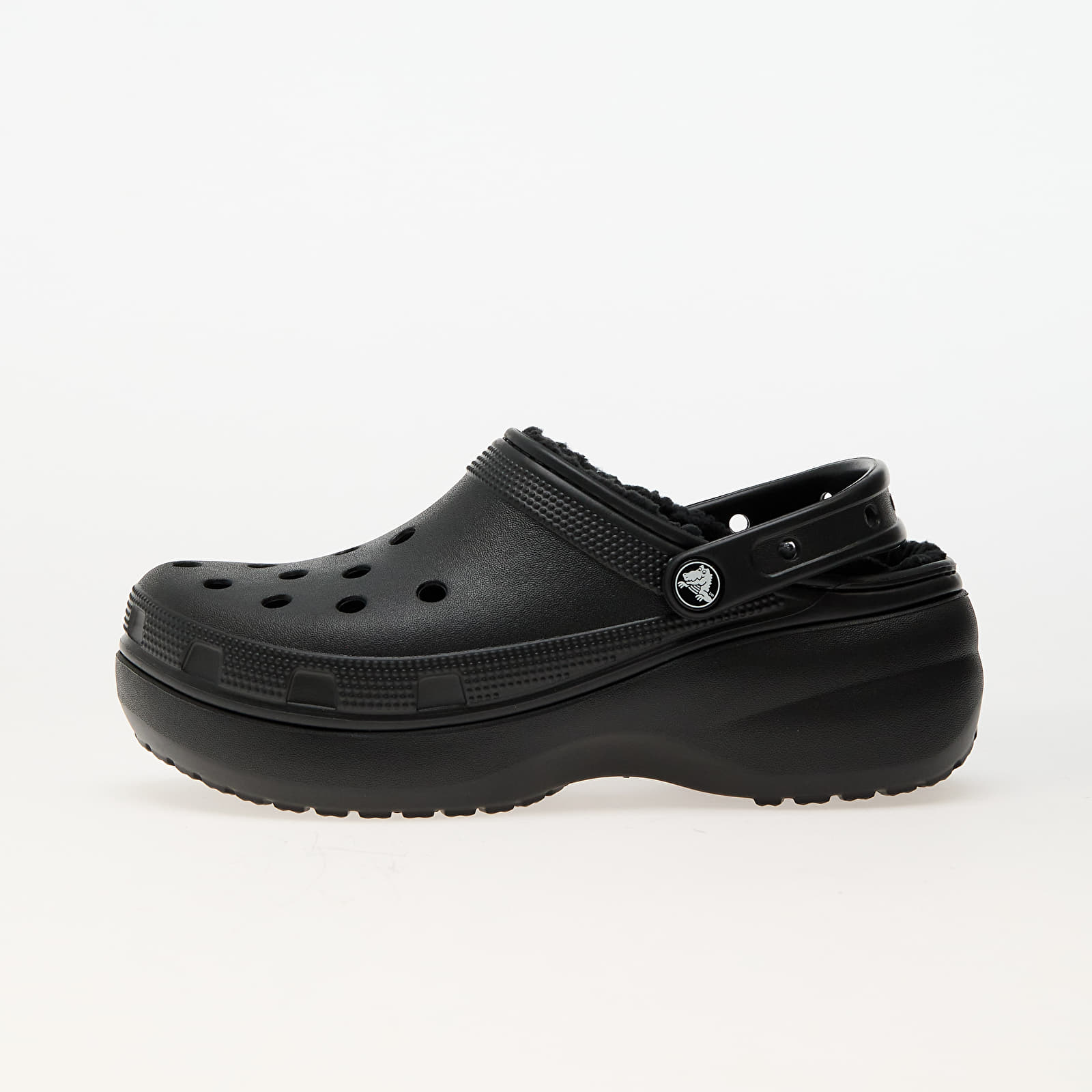 Čevlji Crocs Classic Platform Lined Clog W Black