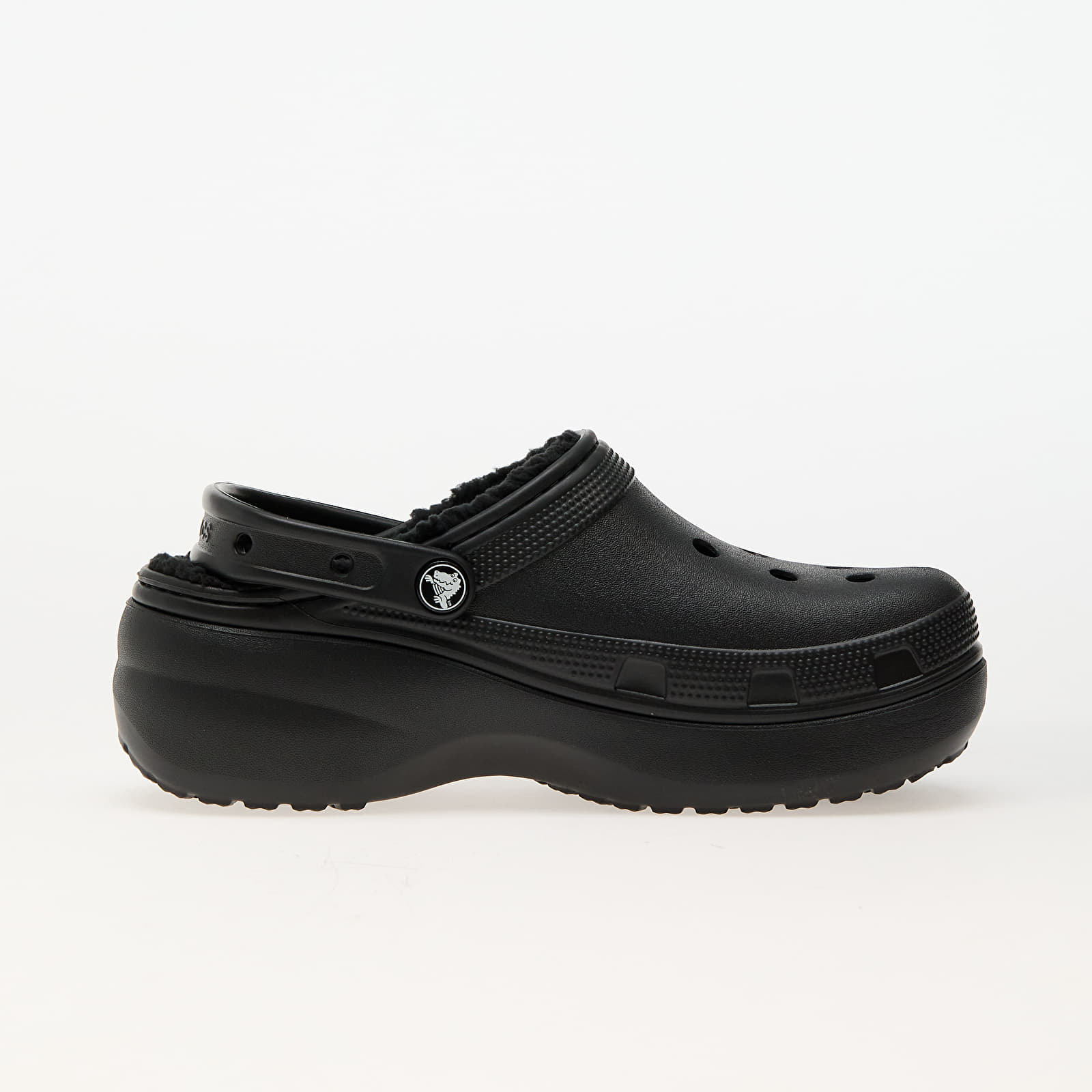 Čevlji Crocs Classic Platform Lined Clog W Black