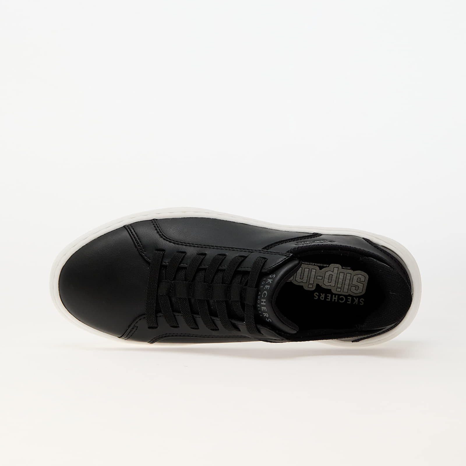 Sko Skechers Court Break - Double Black