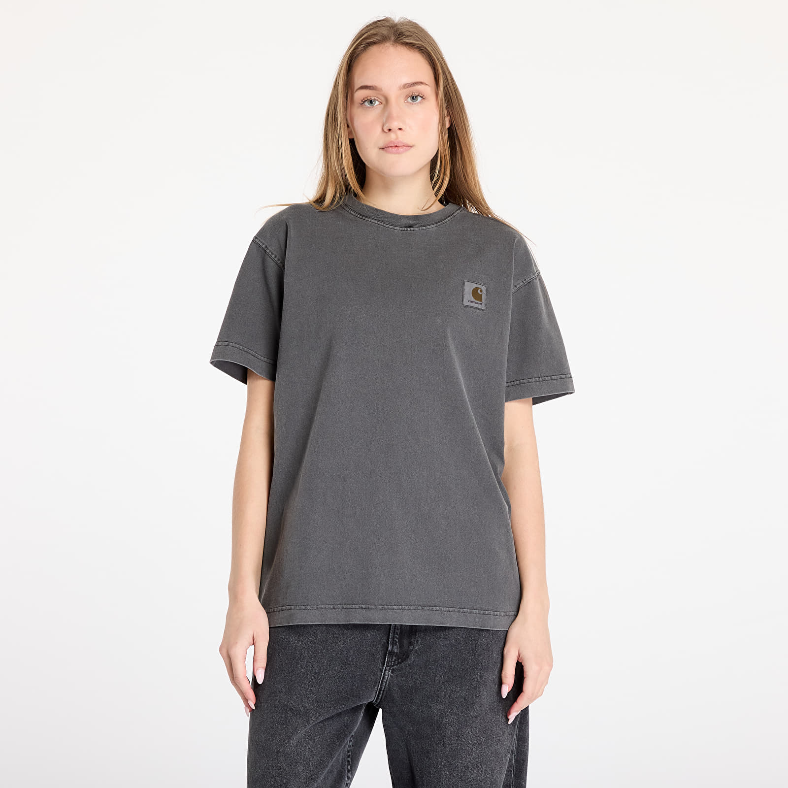 T-särgid Carhartt WIP S/S Vista T-Shirt UNISEX Graphite Garment Dyed