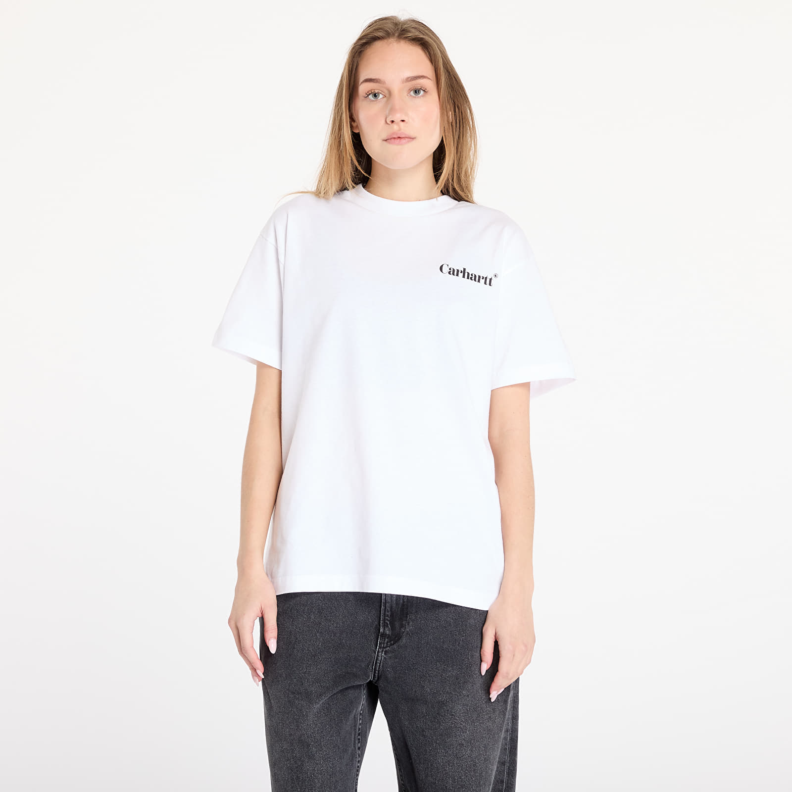 T-shirts Carhartt WIP S/S Fold Duck T-Shirt UNISEX White