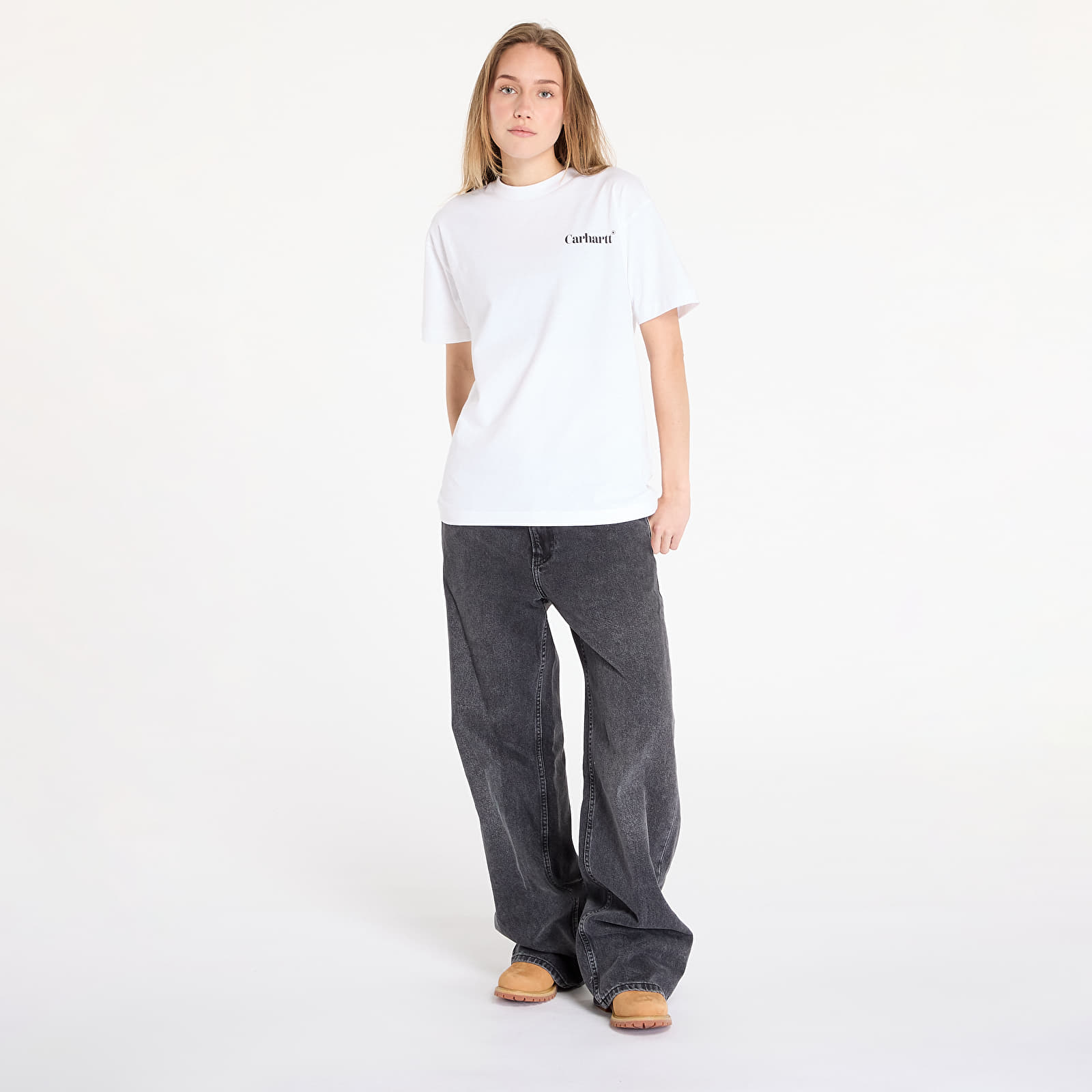 T-shirts Carhartt WIP S/S Fold Duck T-Shirt UNISEX White