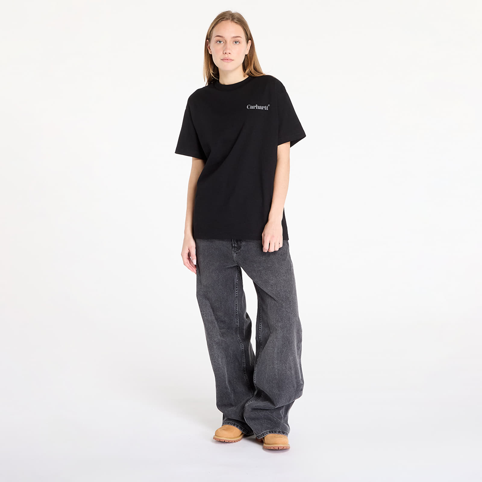 Majice Carhartt WIP S/S Fold Duck T-Shirt UNISEX Black