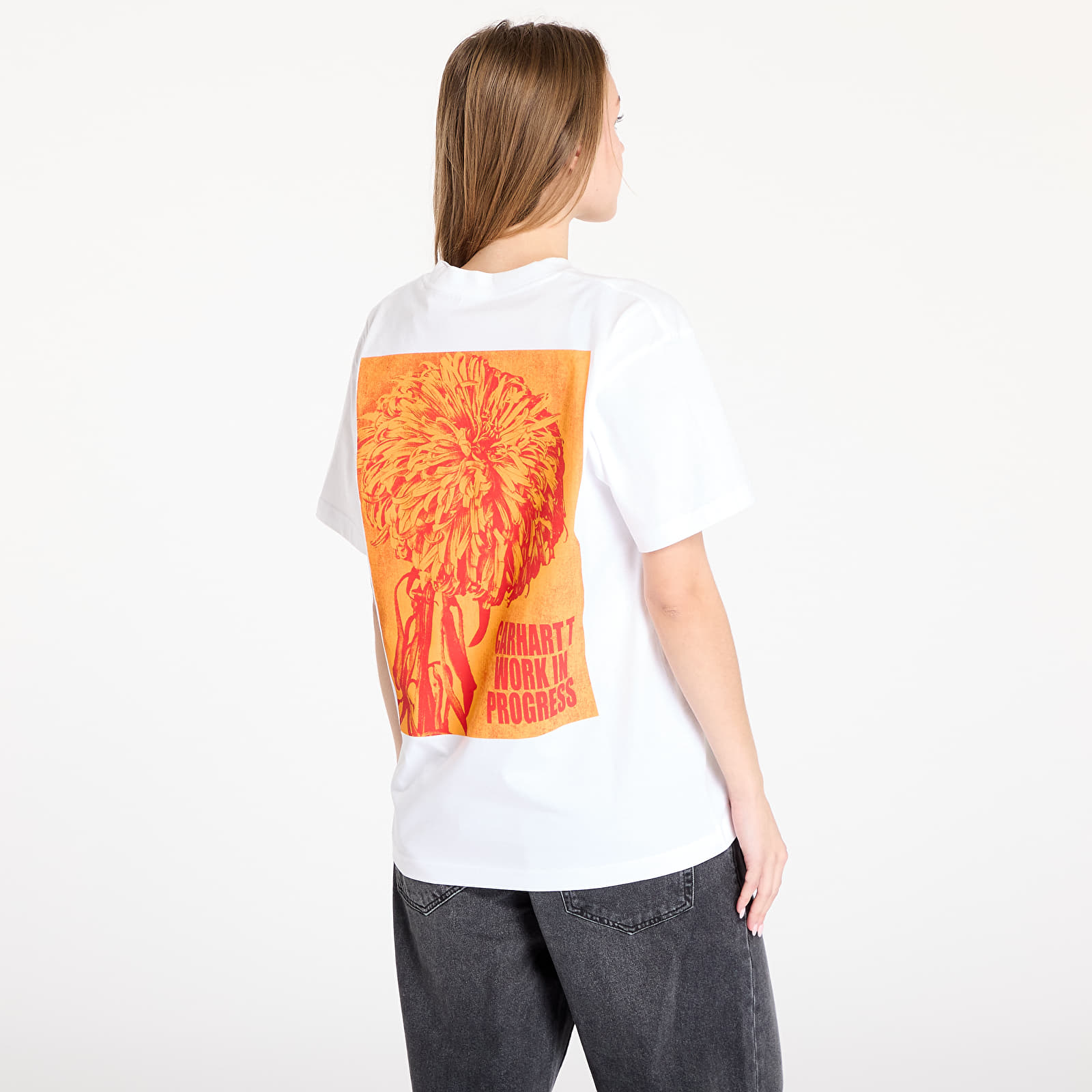 T-shirts Carhartt WIP S/S Chrysanthemum T-Shirt UNISEX White