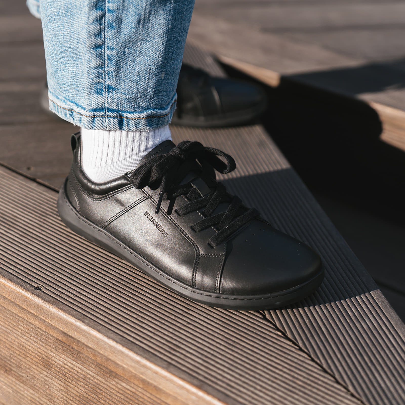 Shoes Skinners Sneakers Streetsurfer leather Black