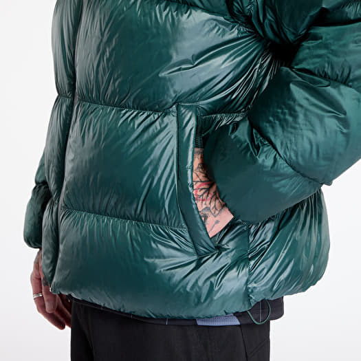 Péřové bundy adidas Down Regen Adic Jacket Mineral Green
