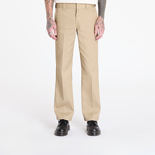 Heren broeken Dickies Original 873 Slim Straight Work Pant Khaki Queens