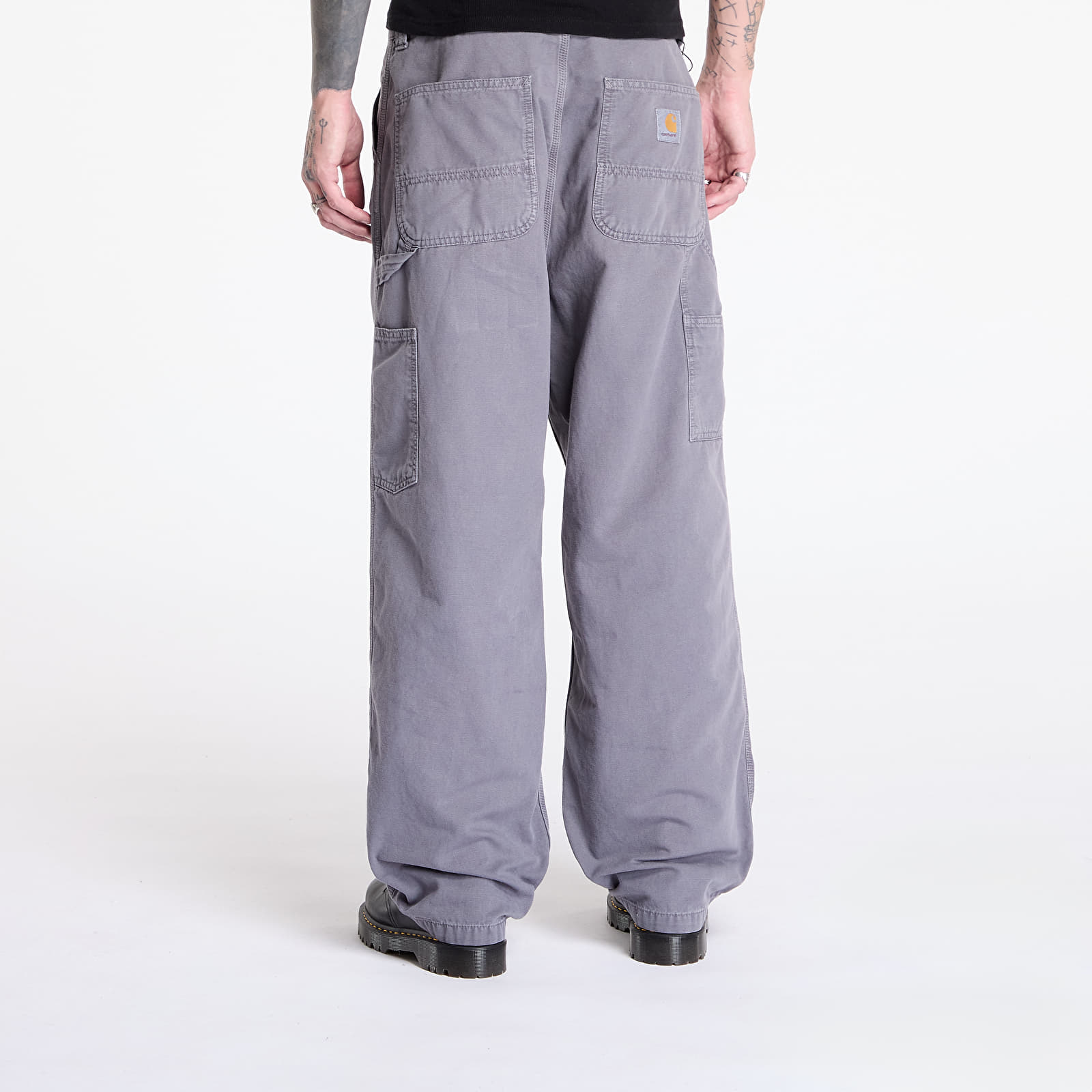 Jeans und Hosen Carhartt WIP OG Single Knee Pant Graphite Stone Dyed