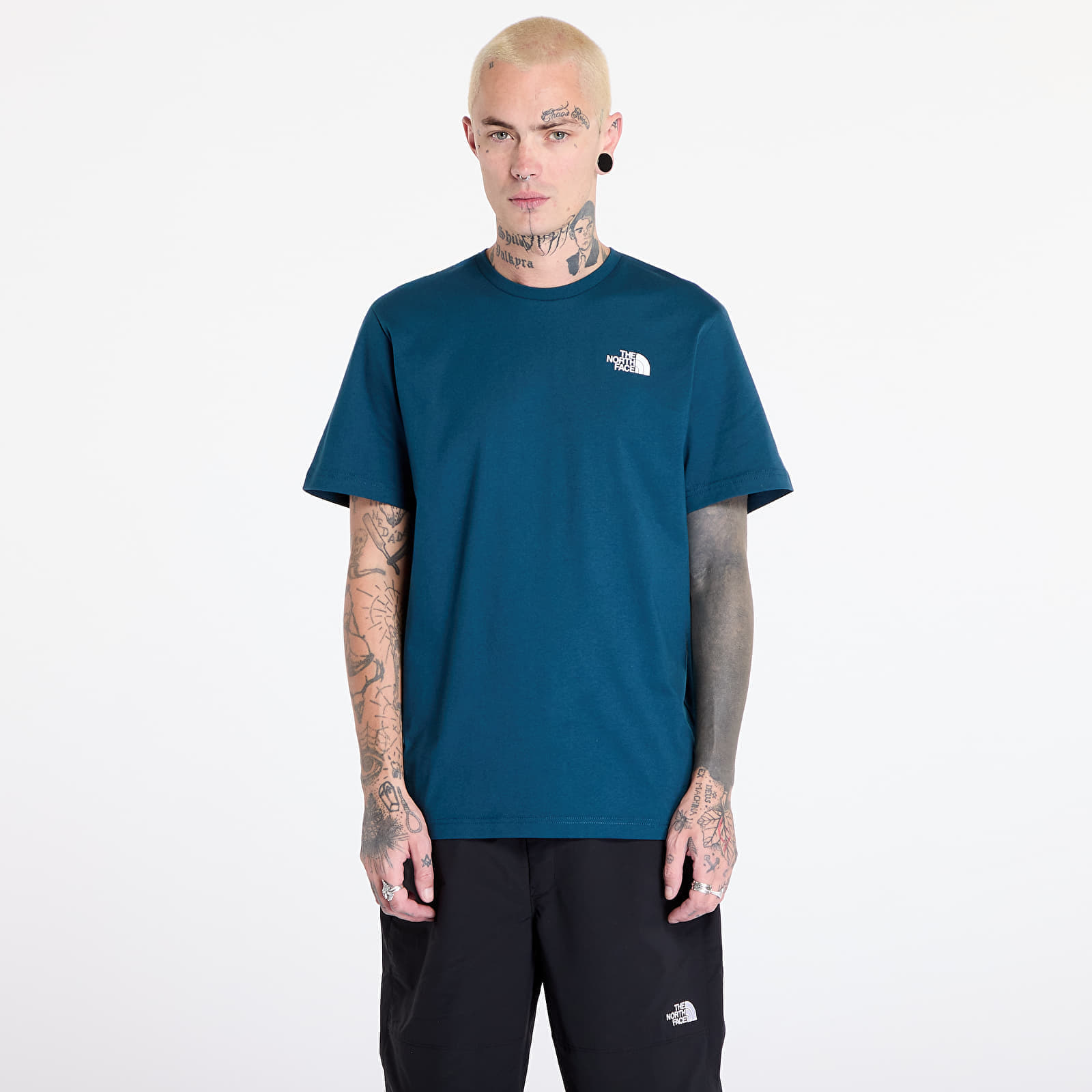 Póló The North Face S/S Box Nse Celebration Tee Midnight XS akciós termékkép 1